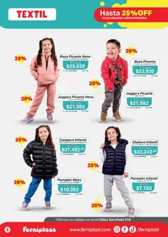 Vista previa Ferniplast catálogo válido desde el 07.05.2026 | Página: 2 | Productos: Buzo, Campera, Chaleco