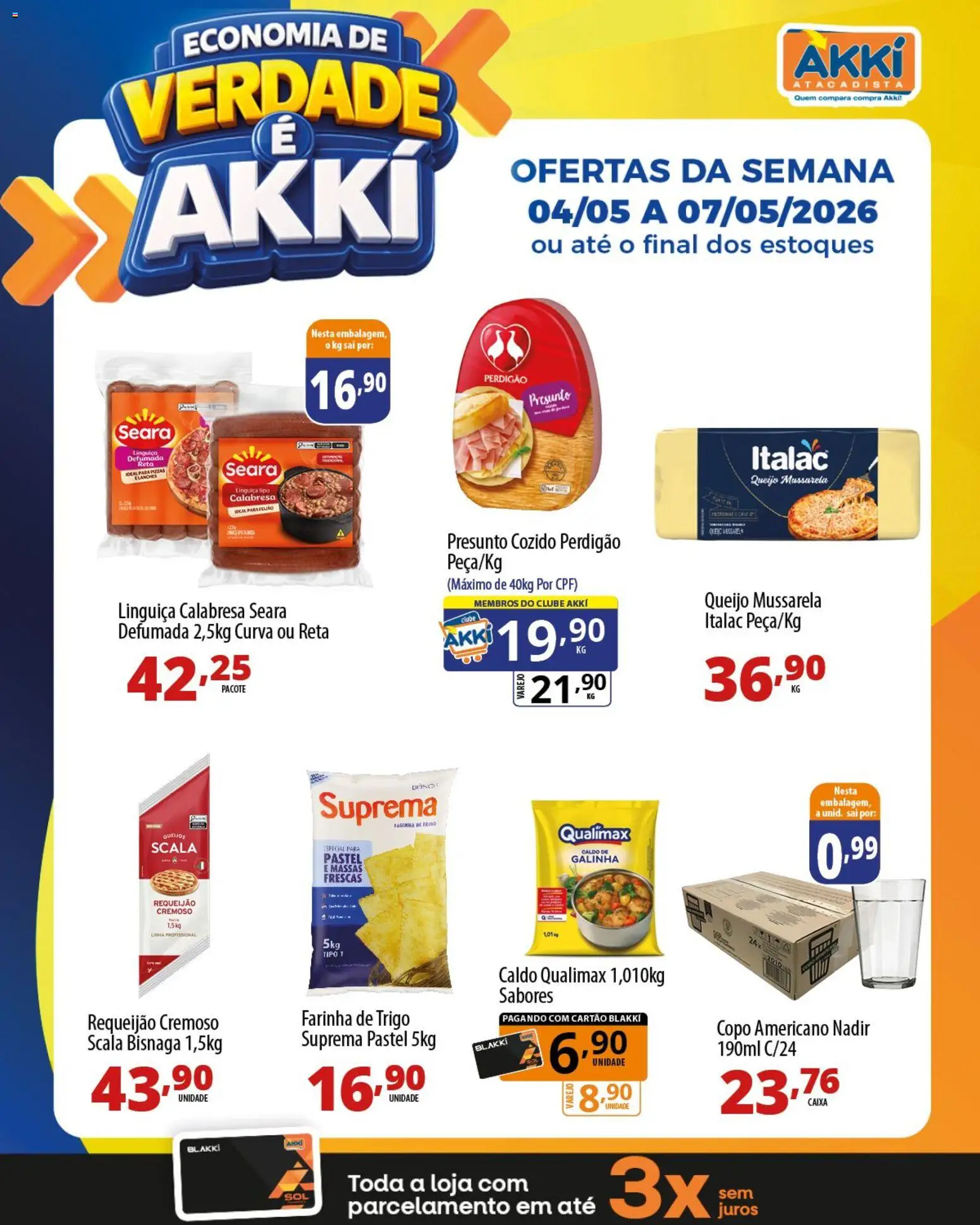 Akki Atacadista ofertas Semanal de 04/05/2026 ? Não perca as melhores promoções! | Brasil