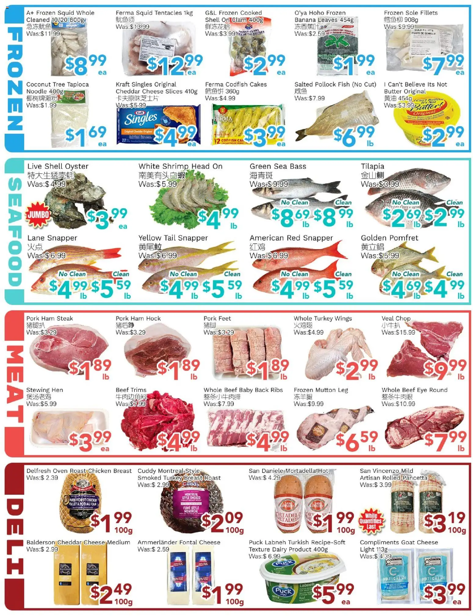 Ample Food Market flyer valid from 29.05.2026 | Page: 4 | Products: Beef, Turkey, Butter, Cheese