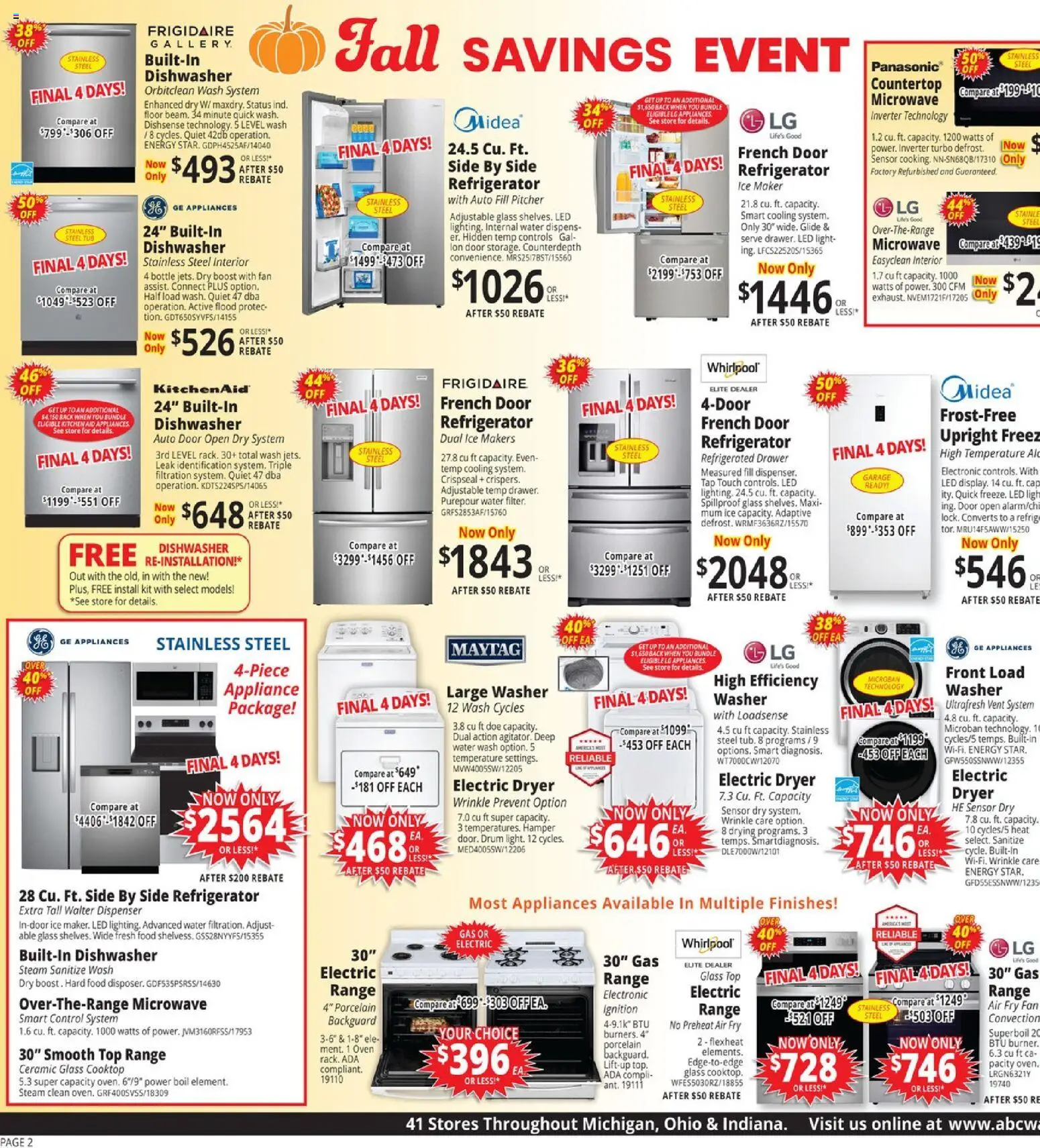 ABC Warehouse Weekly Ad - valid from 09/13/2026 | Page: 2