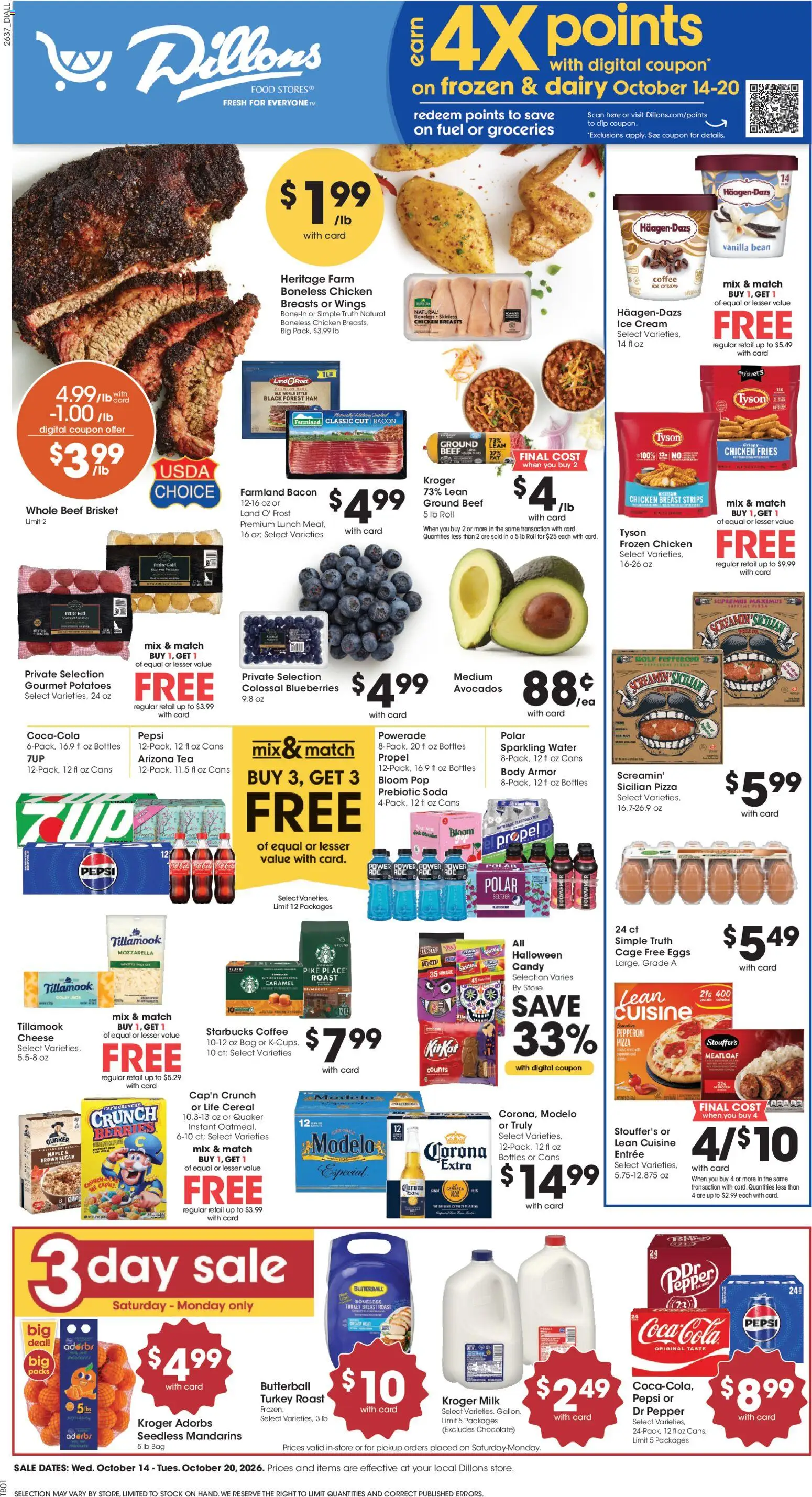 Dillons Weekly Ad - valid from 10/14/2026 | Page: 1