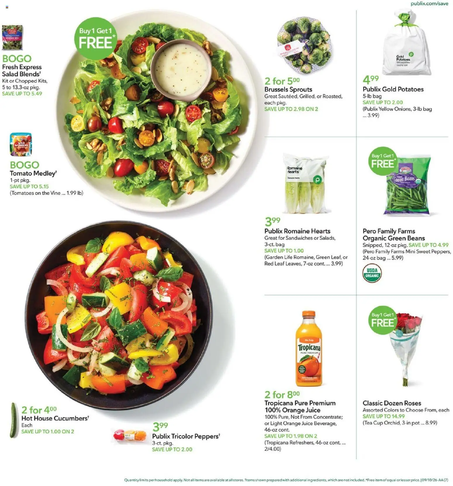Publix Weekly Ad - valid from 09/09/2026 | Page: 7