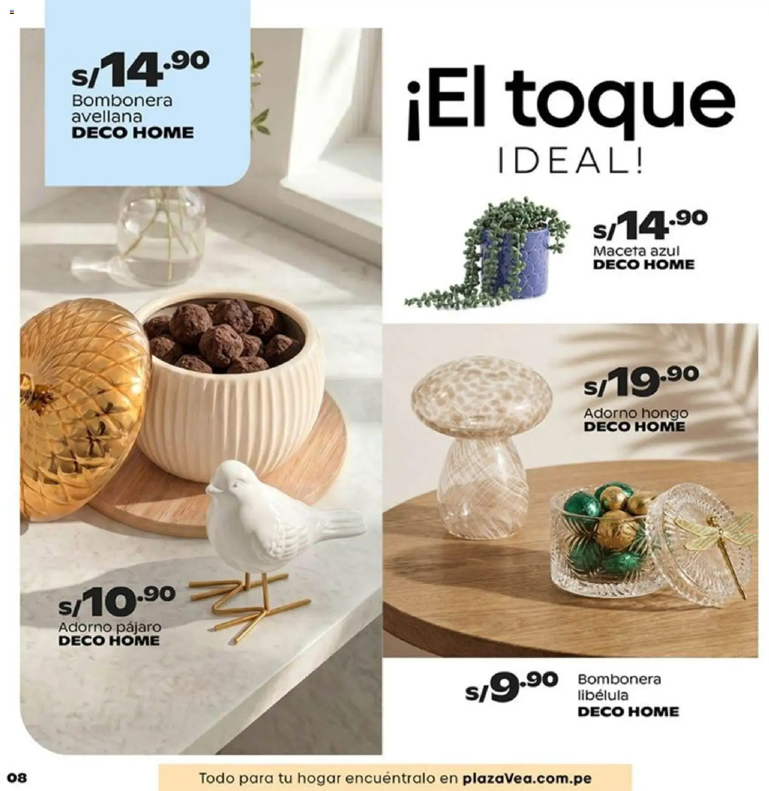 Catálogo Plaza Vea válido desde 15.06.2026 | Página: 8 | Productos: Maceta