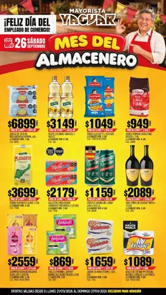 Vista previa Yaguar - Oferta Semanal Neuquen válido desde el 21/09/2026