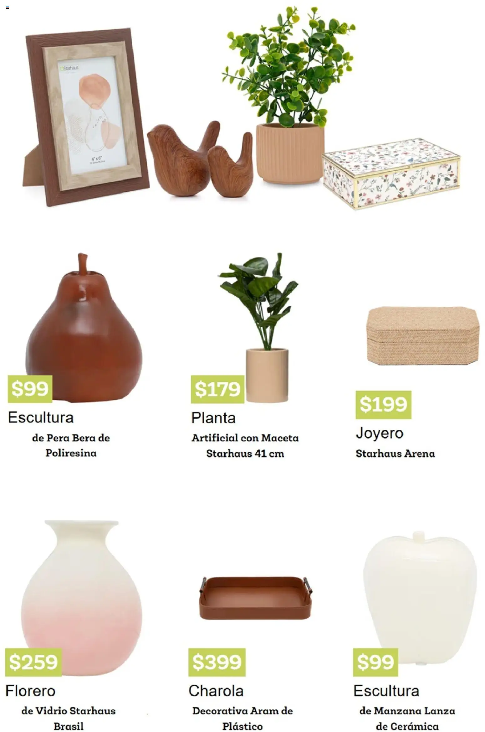Nuevas ofertas de Coppel válidas en toda la República Mexicana desde el 01.02.2026. ¡Encuentra las mejores ofertas en Coppel catálogo Primavera! | Página: 8 | Productos: Pera, Manzana, Maceta, Florero
