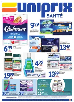 Preview of Uniprix - Uniprix Sante from shop Uniprix valid from Oct 8, 2026