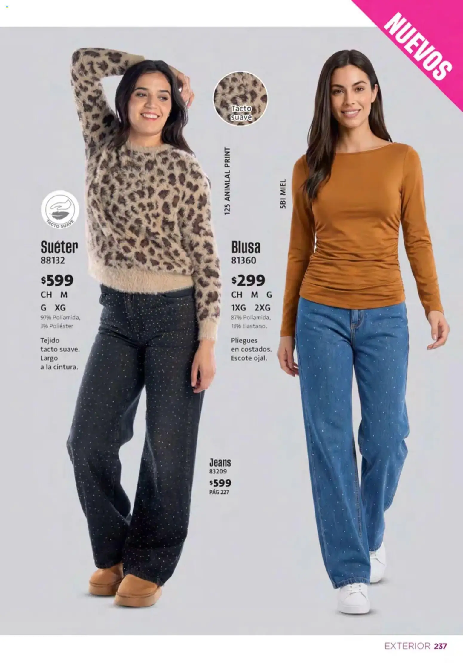 Nuevas ofertas de Ilusión válidas en toda la República Mexicana desde el 01/10/2026. ¡Encuentra las mejores ofertas en Ilusión catálogo Invierno! | Página: 239 | Productos: Blusa, Suéter, Miel