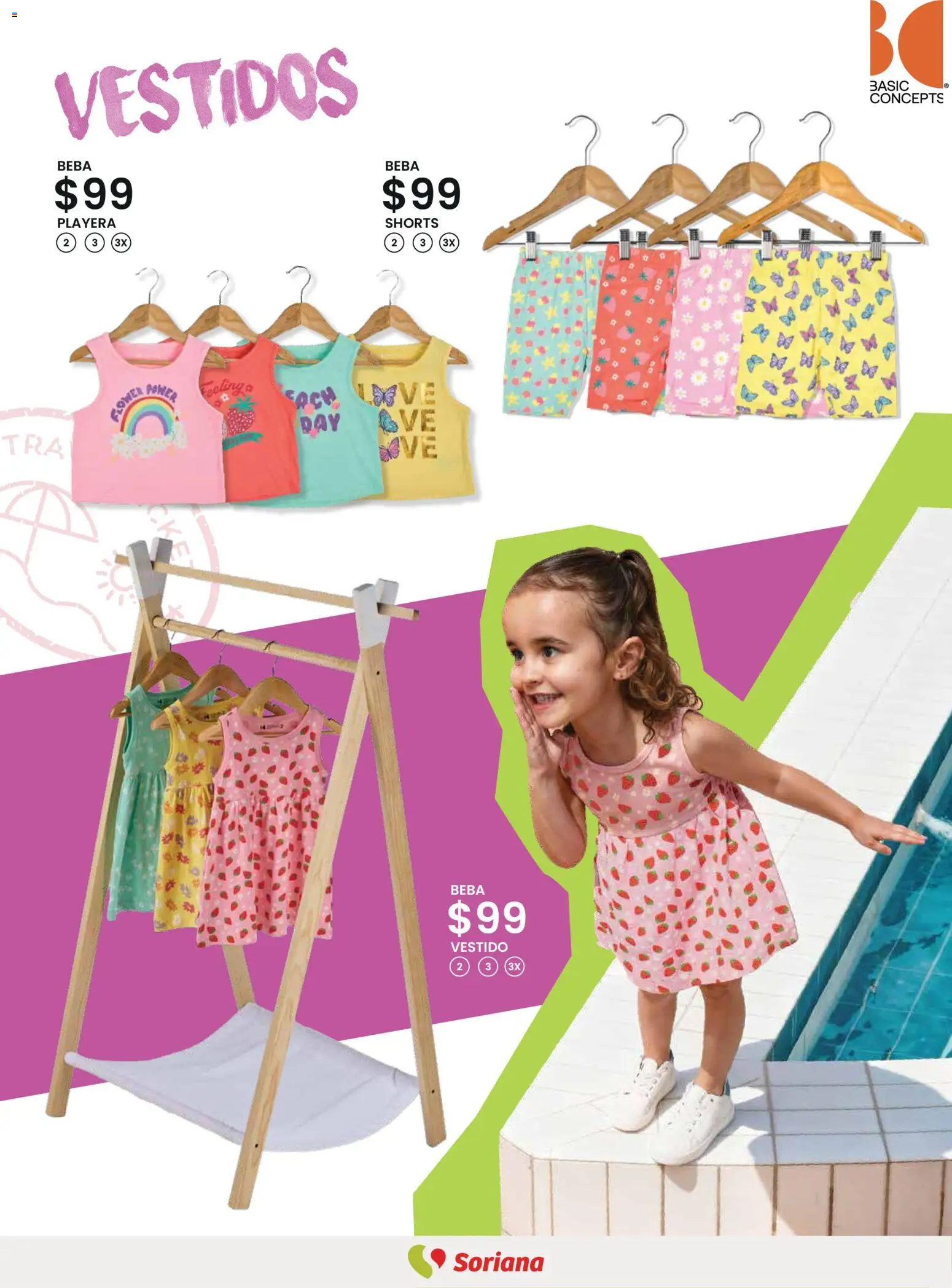 Nuevas ofertas de Soriana válidas en toda la República Mexicana desde el 12.03.2026. ¡Encuentra las mejores ofertas en Soriana - Catálogo Primavera Verano Híper Nacional! | Página: 14 | Productos: Vestido, Playera