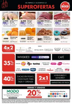 Vista previa Disco ofertas válido desde el 20/08/2026