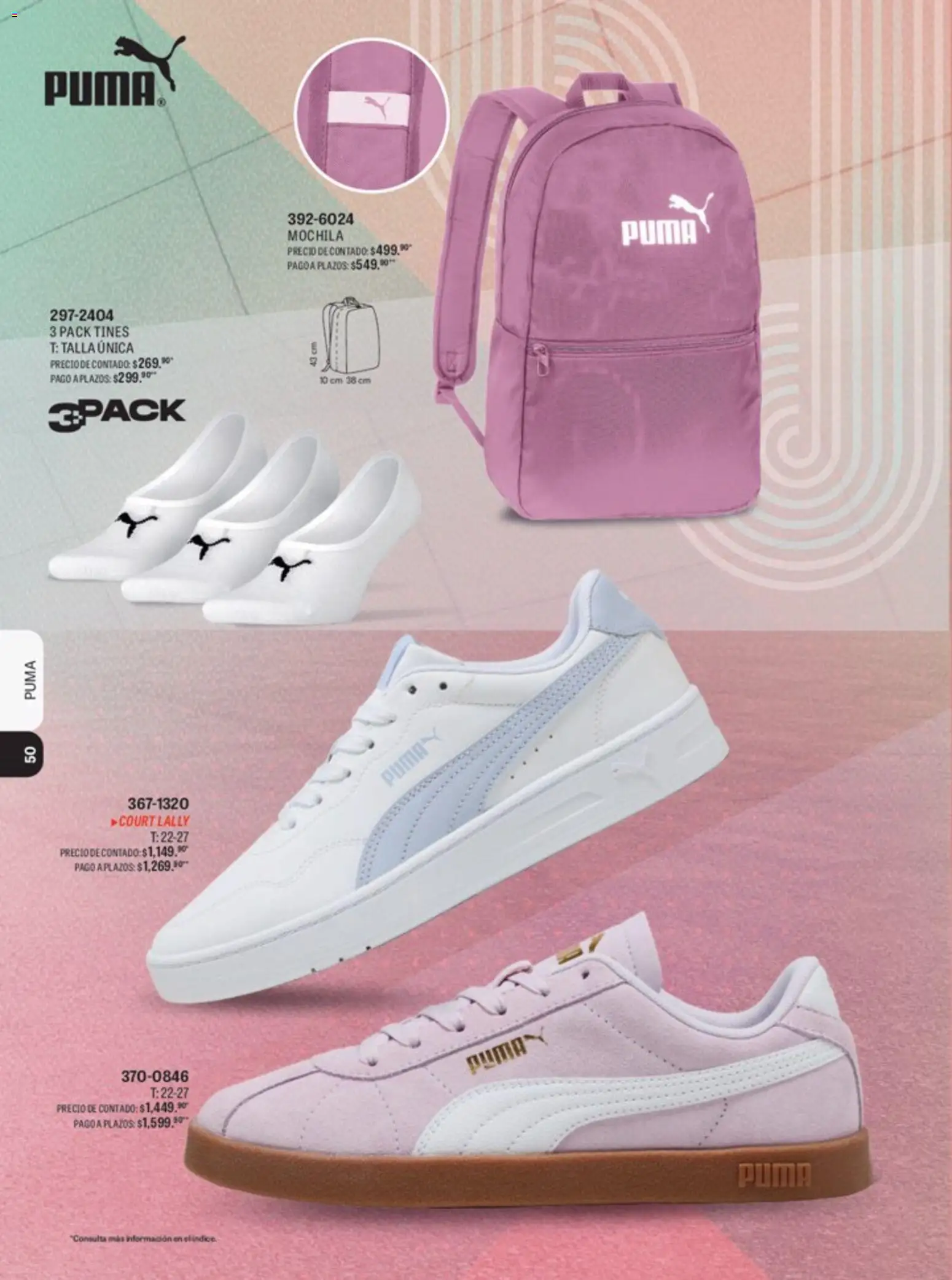 Nuevas ofertas de Andrea válidas en toda la República Mexicana desde el 15.04.2026. ¡Encuentra las mejores ofertas en Andrea catálogo Lo mejor en marcas! | Página: 41 | Productos: Mochila