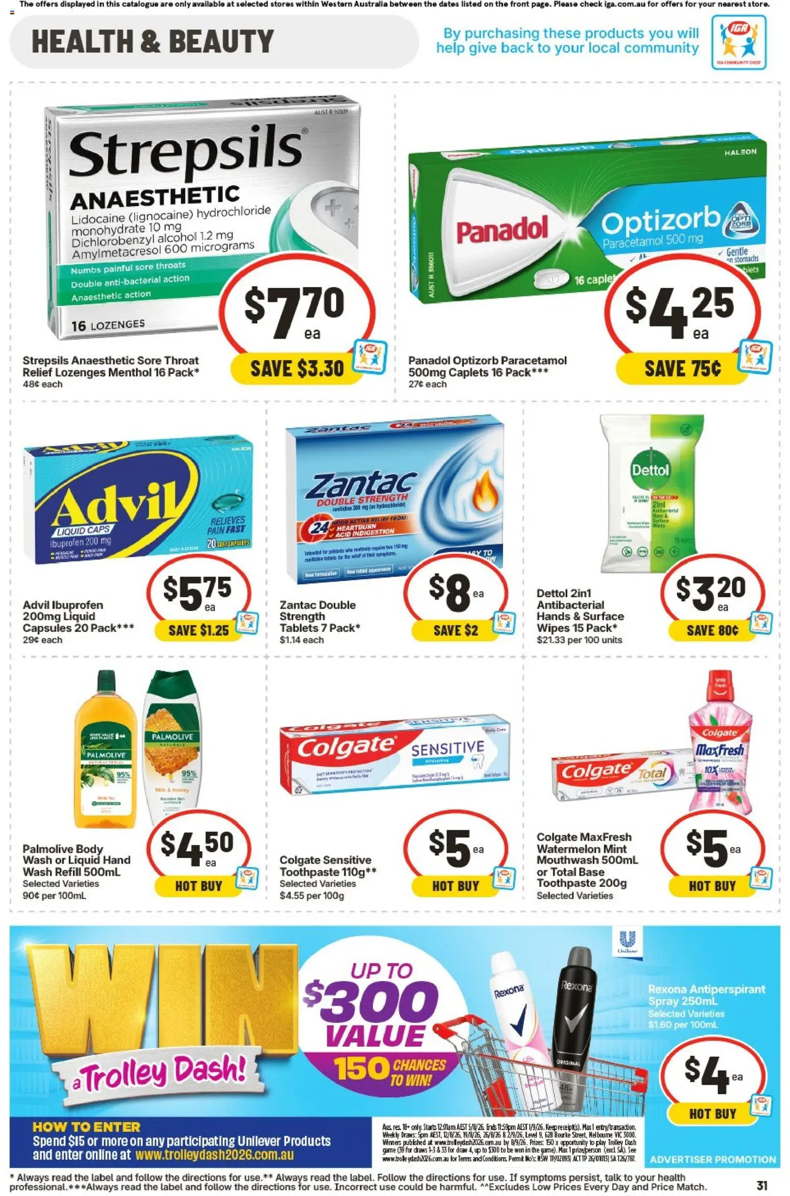 IGA catalogue - valid from 12/08/2026 | Page: 32 | Products: Honey, Trolley, Capsules, Game