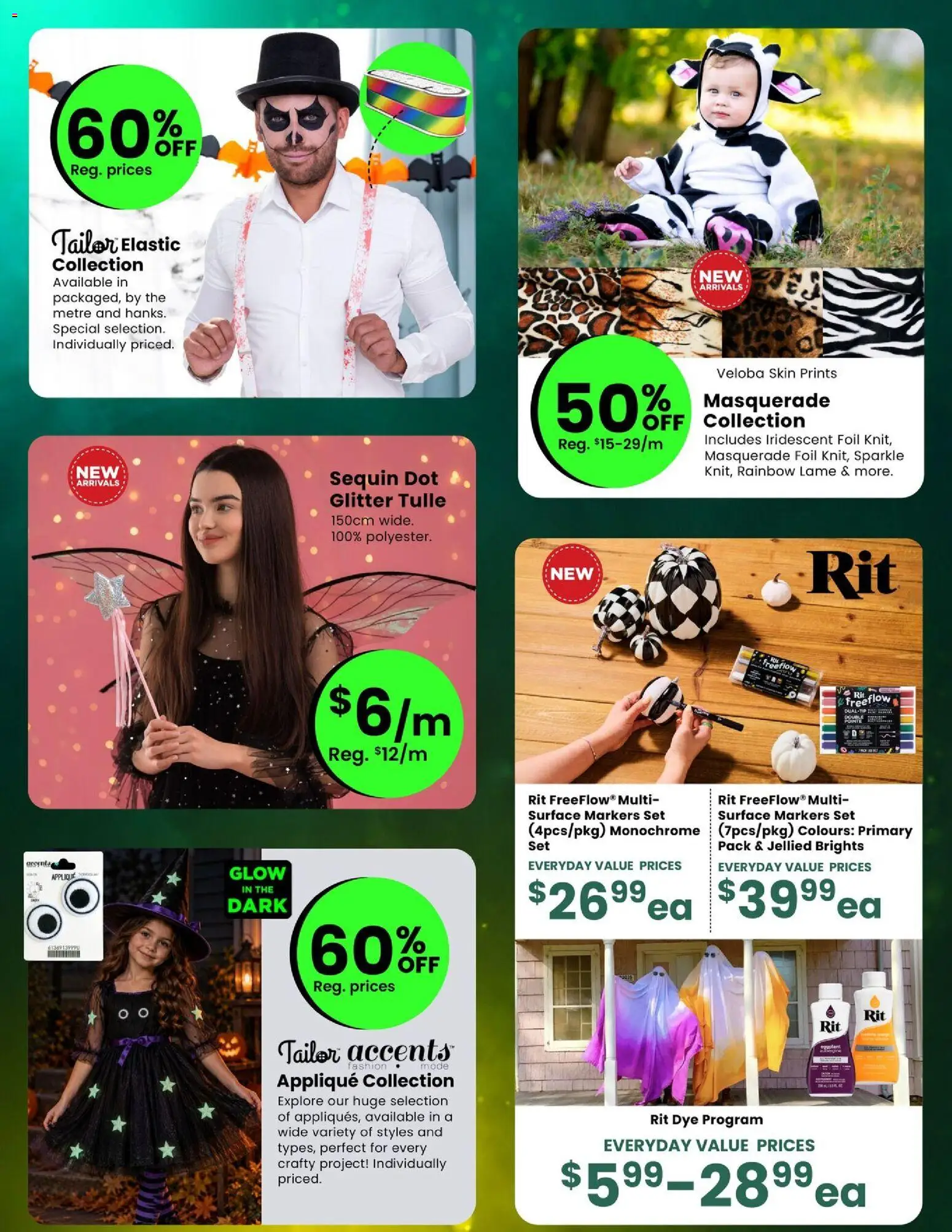 Fabricland flyer valid from Oct 1, 2026 | Page: 4 | Products: Foil