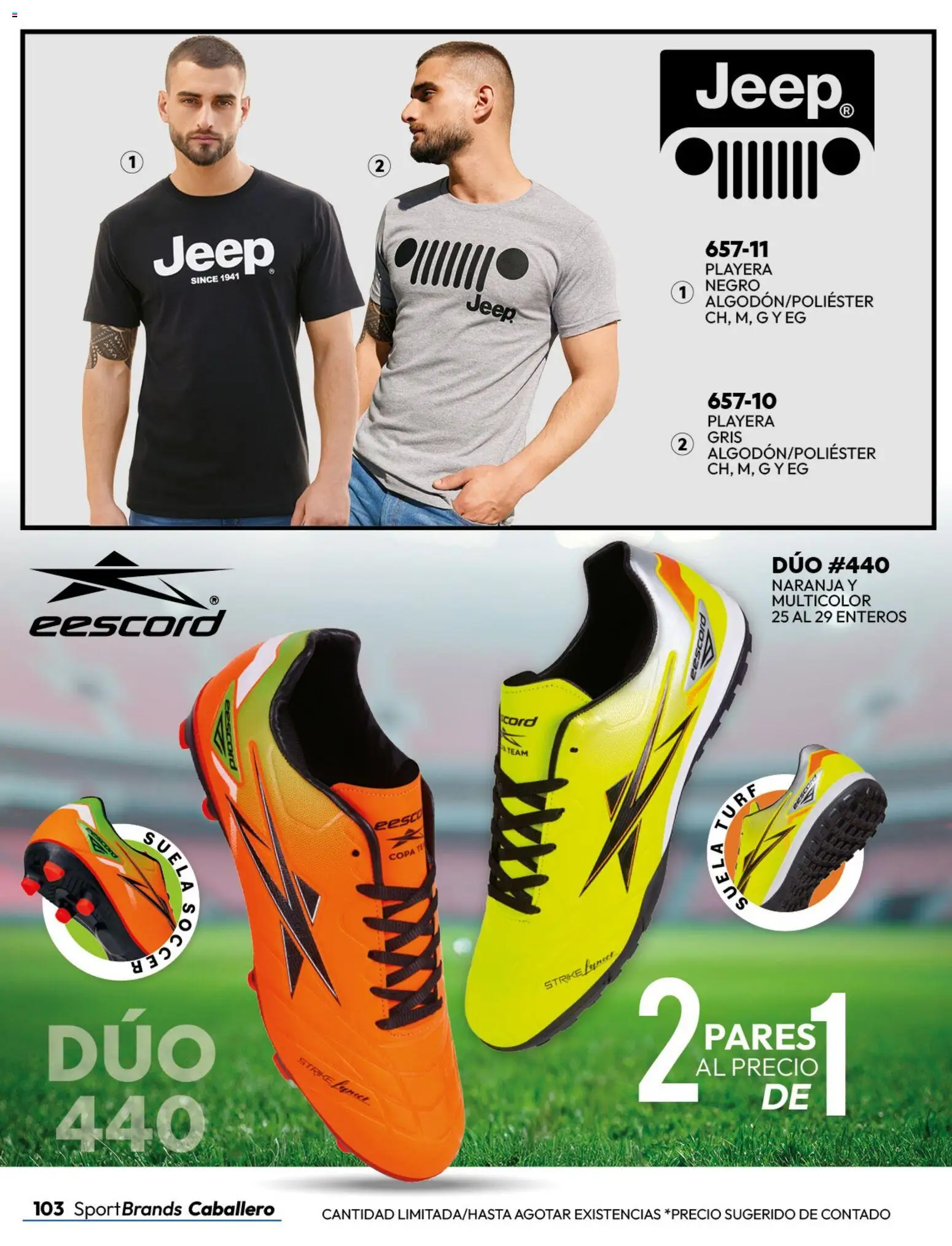 Nuevas ofertas de Cklass válidas en toda la República Mexicana desde el 08/07/2026. ¡Encuentra las mejores ofertas en Cklass catálogo Sportbrands dama! | Página: 253 | Productos: Playera, Té