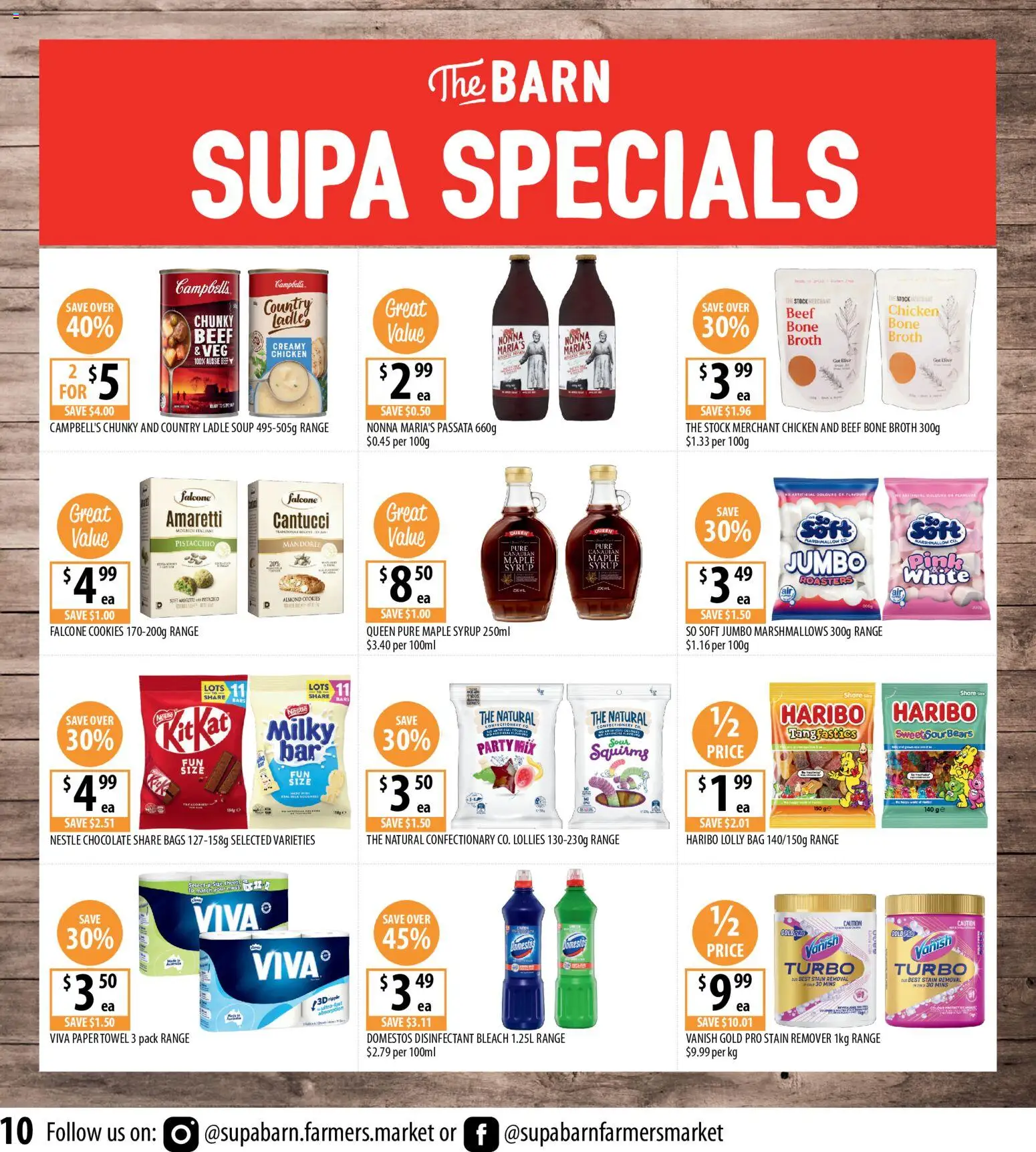 Supabarn catalogue - valid from 20.05.2026 | Page: 10 | Products: Chocolate, Chicken, Lollies, Soup