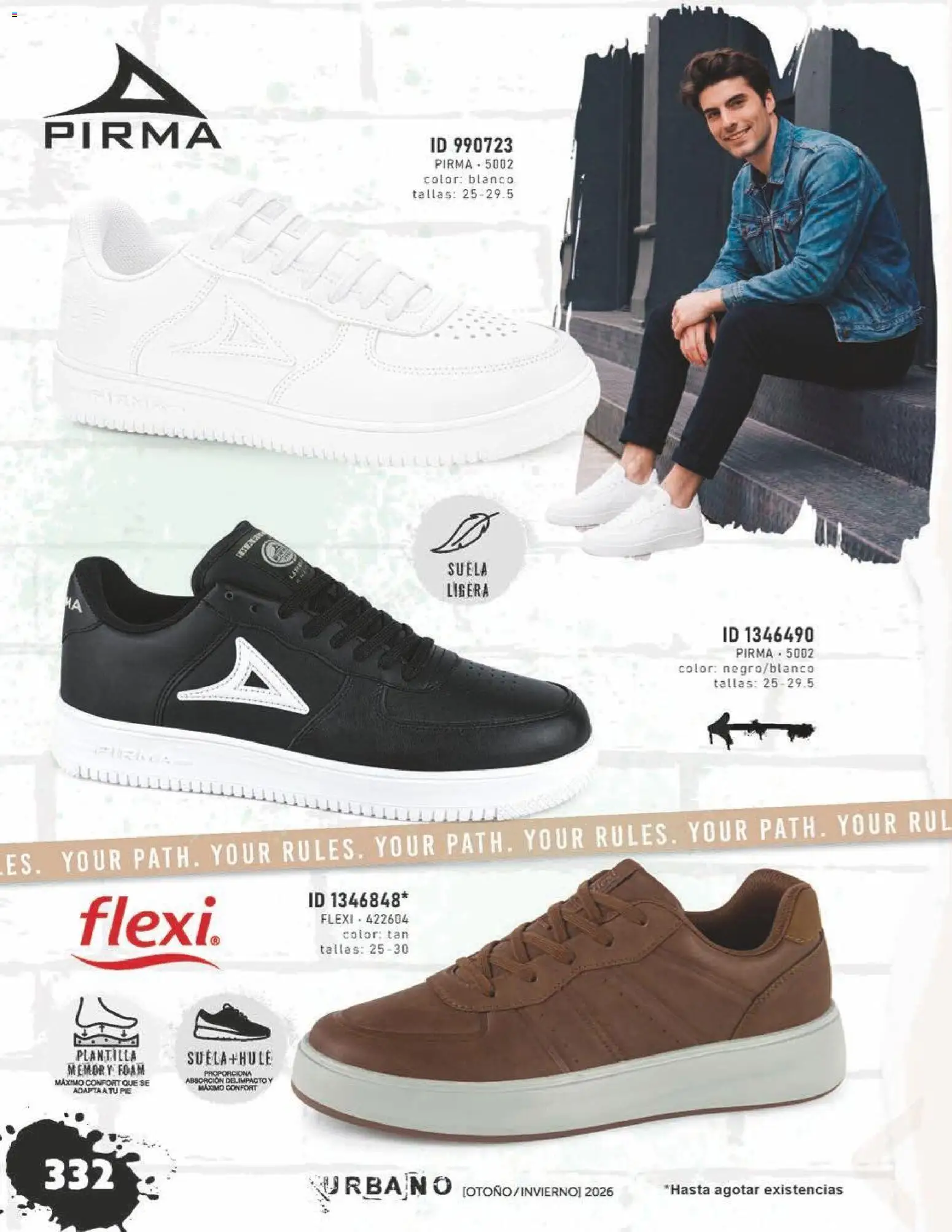Nuevas ofertas de Price Shoes válidas en toda la República Mexicana desde el 31/07/2026. ¡Encuentra las mejores ofertas en Price Shoes catálogo Urbano! | Página: 332