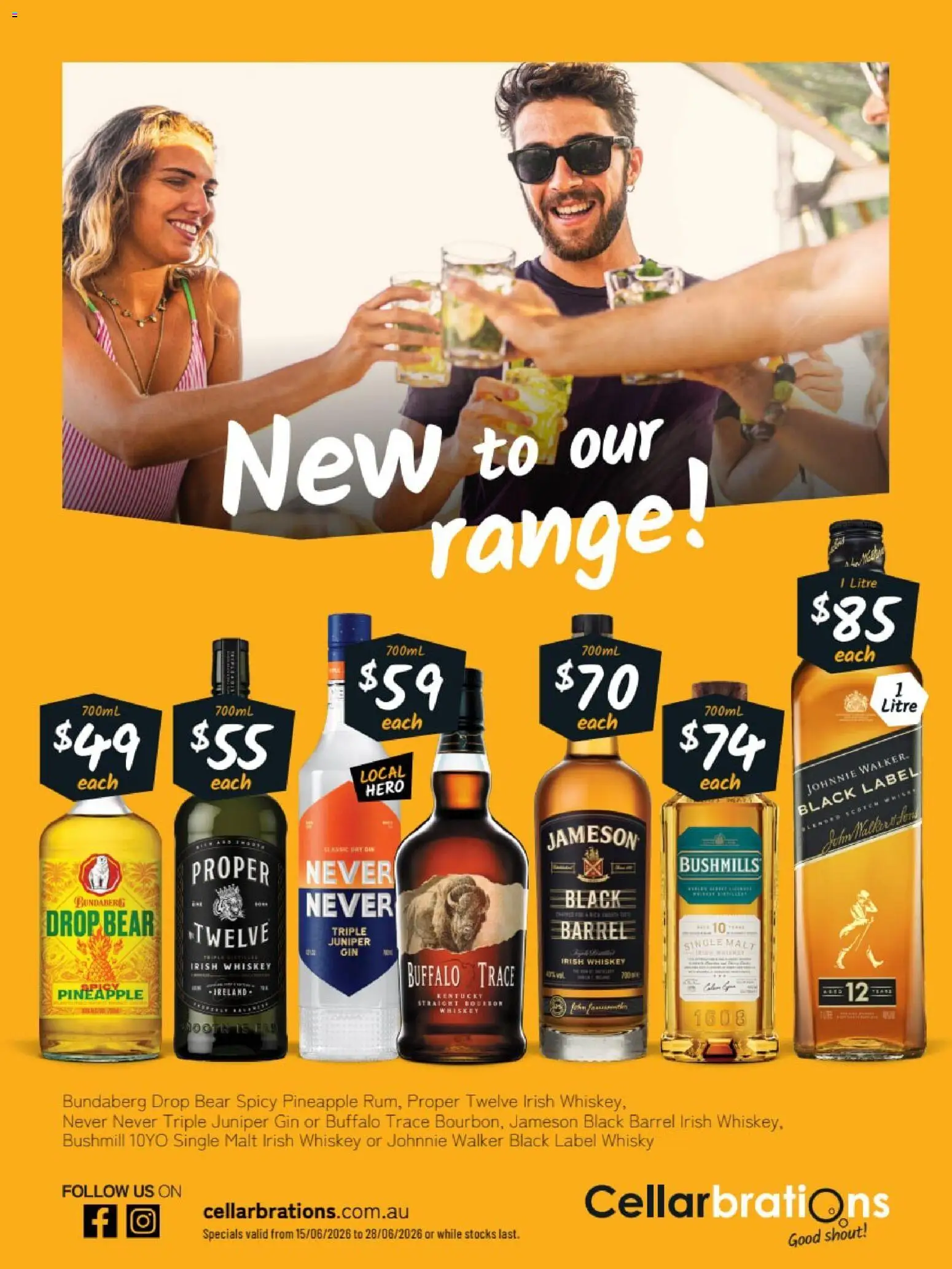 Cellarbrations catalogue - valid from 15.06.2026 | Page: 3 | Products: Pineapple, Gin, Whiskey