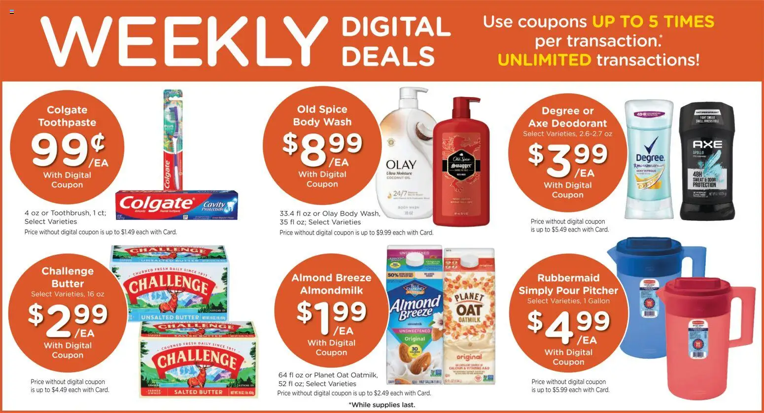 Dillons Weekly Ad - valid from 27.05.2026 | Page: 3 | Products: Coconut Oil, Deodorant, Toothpaste, Body Wash