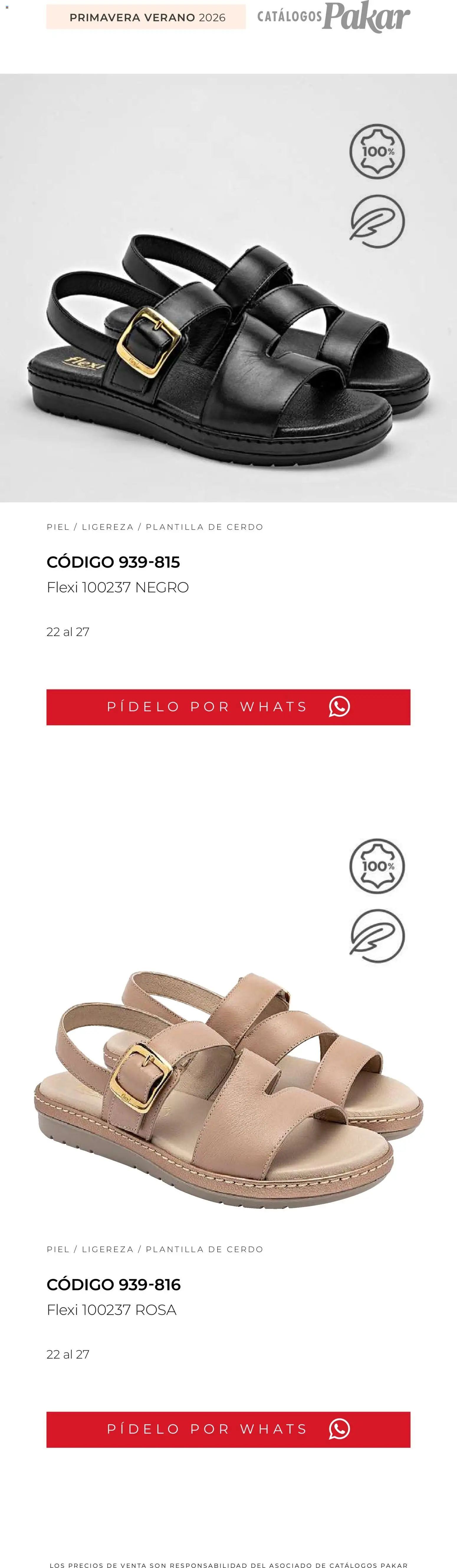 Nuevas ofertas de SC Pakar válidas en toda la República Mexicana desde el 04/03/2026. ¡Encuentra las mejores ofertas en SC Pakar catálogo Flexi PV26! | Página: 11 | Productos: Cerdo