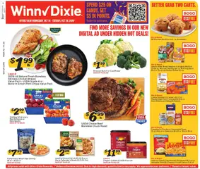 Preview of Winn Dixie weekly ads valid from 10/14/2026