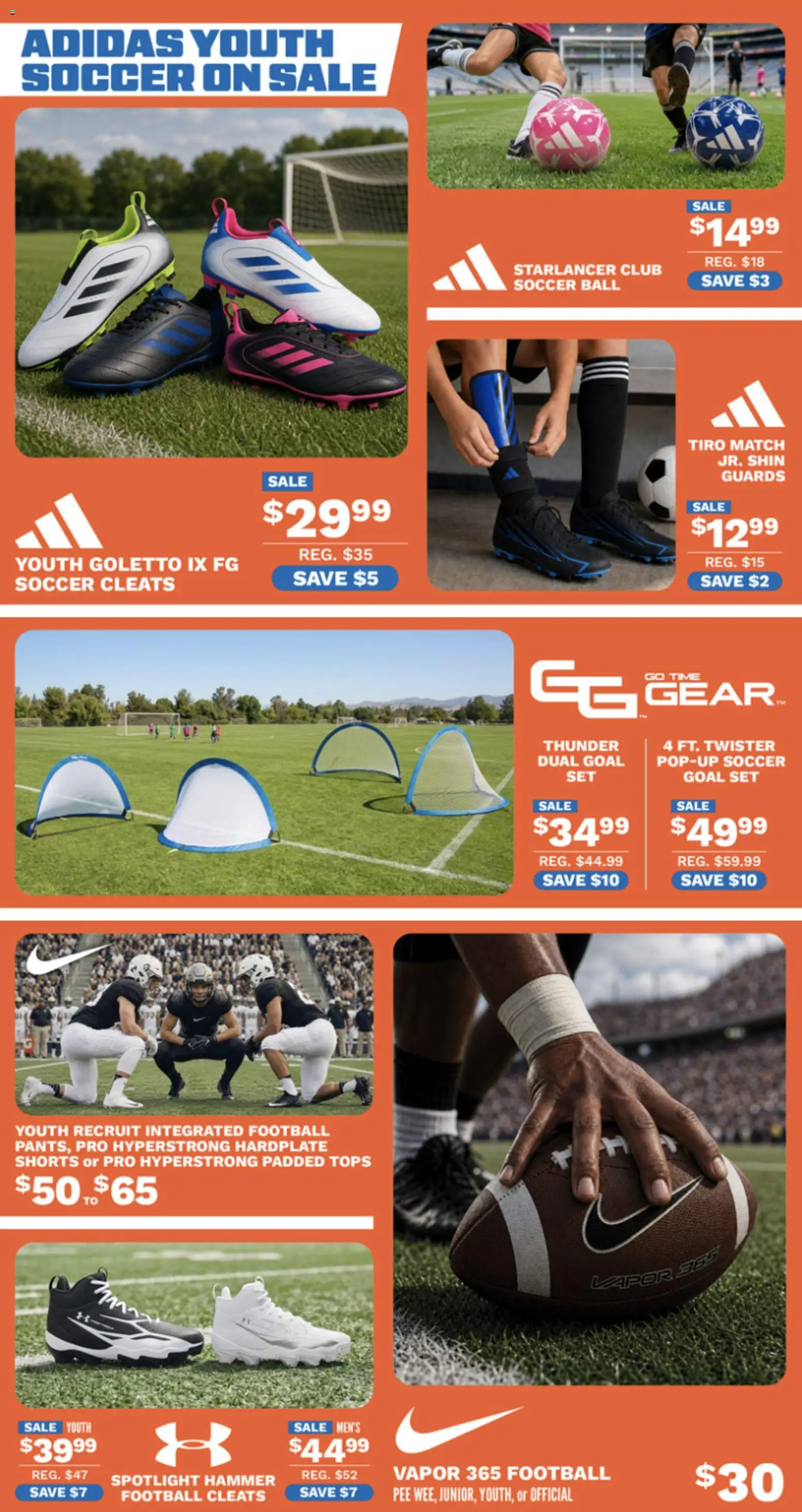 Big 5 Sporting Goods Weekly Ad - valid from 08/21/2026 | Page: 4 | Products: Hammer, Shorts