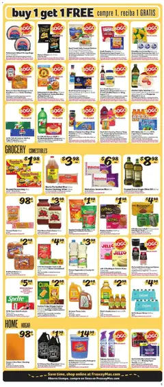 Preview of Fresco y Más weekly ads valid from 07/01/2026 | Page: 6 | Products: Tea, Detergent, Cookies, Sauce
