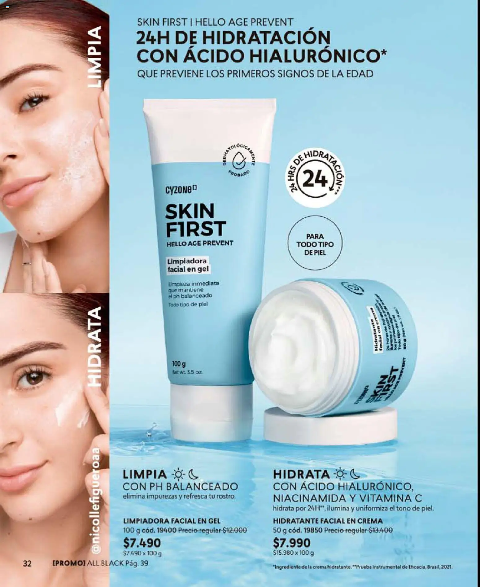 Catálogo CyZone Campaña 10 │ válido desde el 01.06.2026 | Página: 32 | Productos: Crema