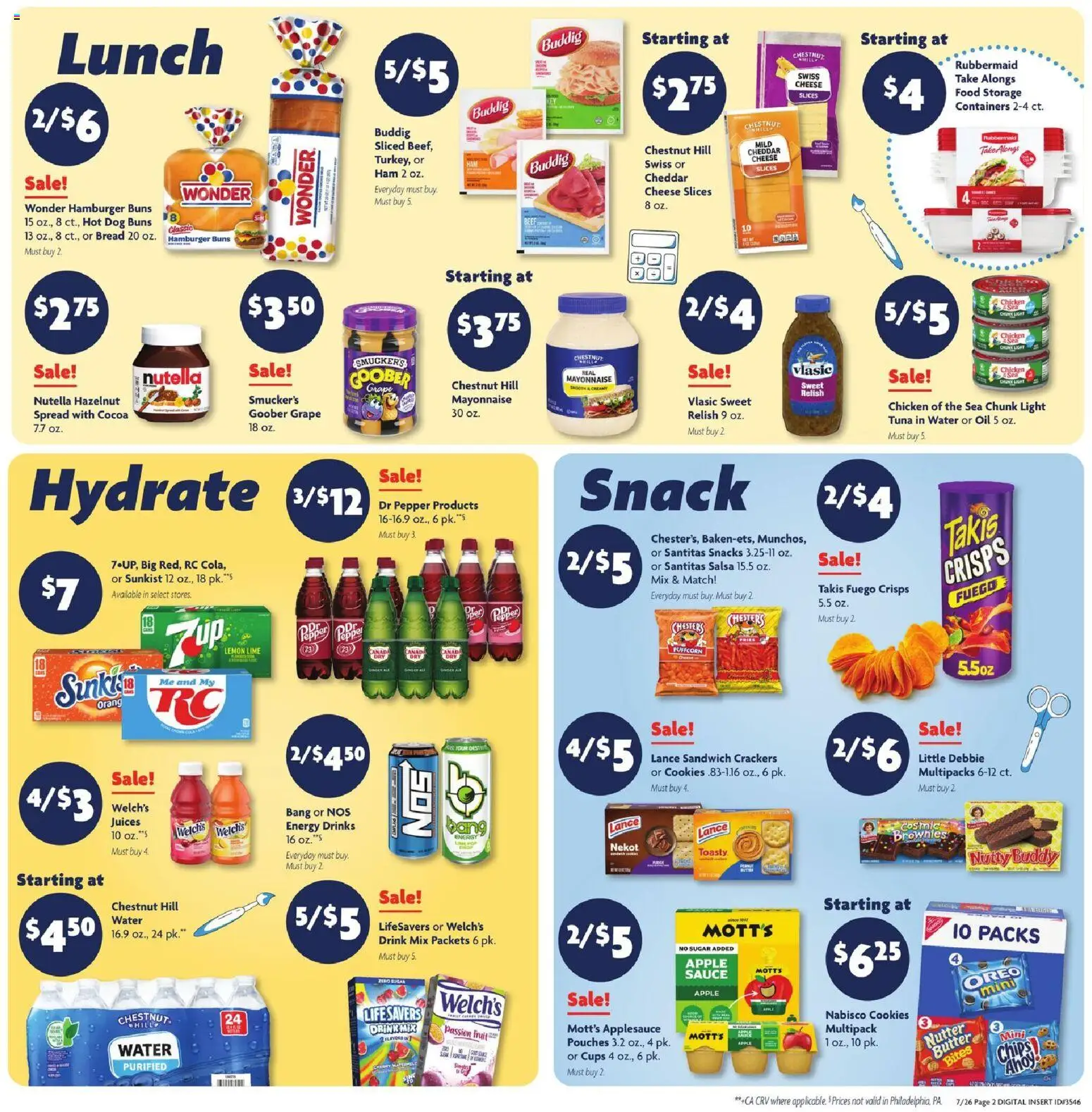 Family Dollar Current Ad - TX - valid from 07/26/2026 | Page: 3 | Products: Oil, Water, Sauce, Lime