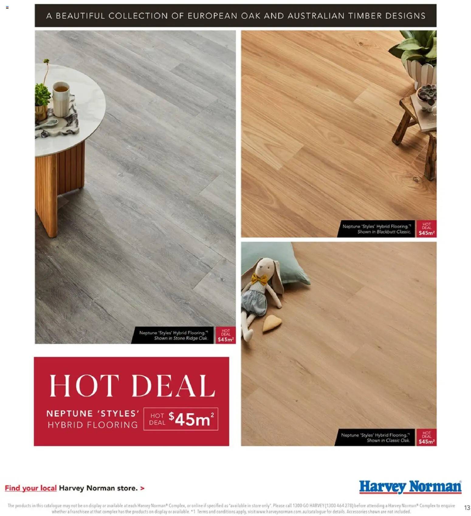 Harvey Norman catalogue - valid from 01/10/2026 | Page: 13 | Products: Flooring, Accessories