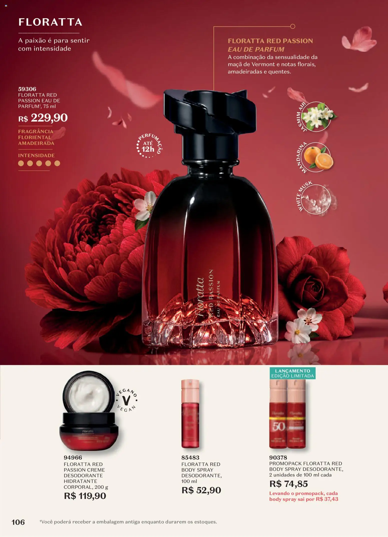 O Boticário Folheto - válido de 29/06/2026 | Página: 110 | Produtos: Fragrância, Desodorante, Creme, Body