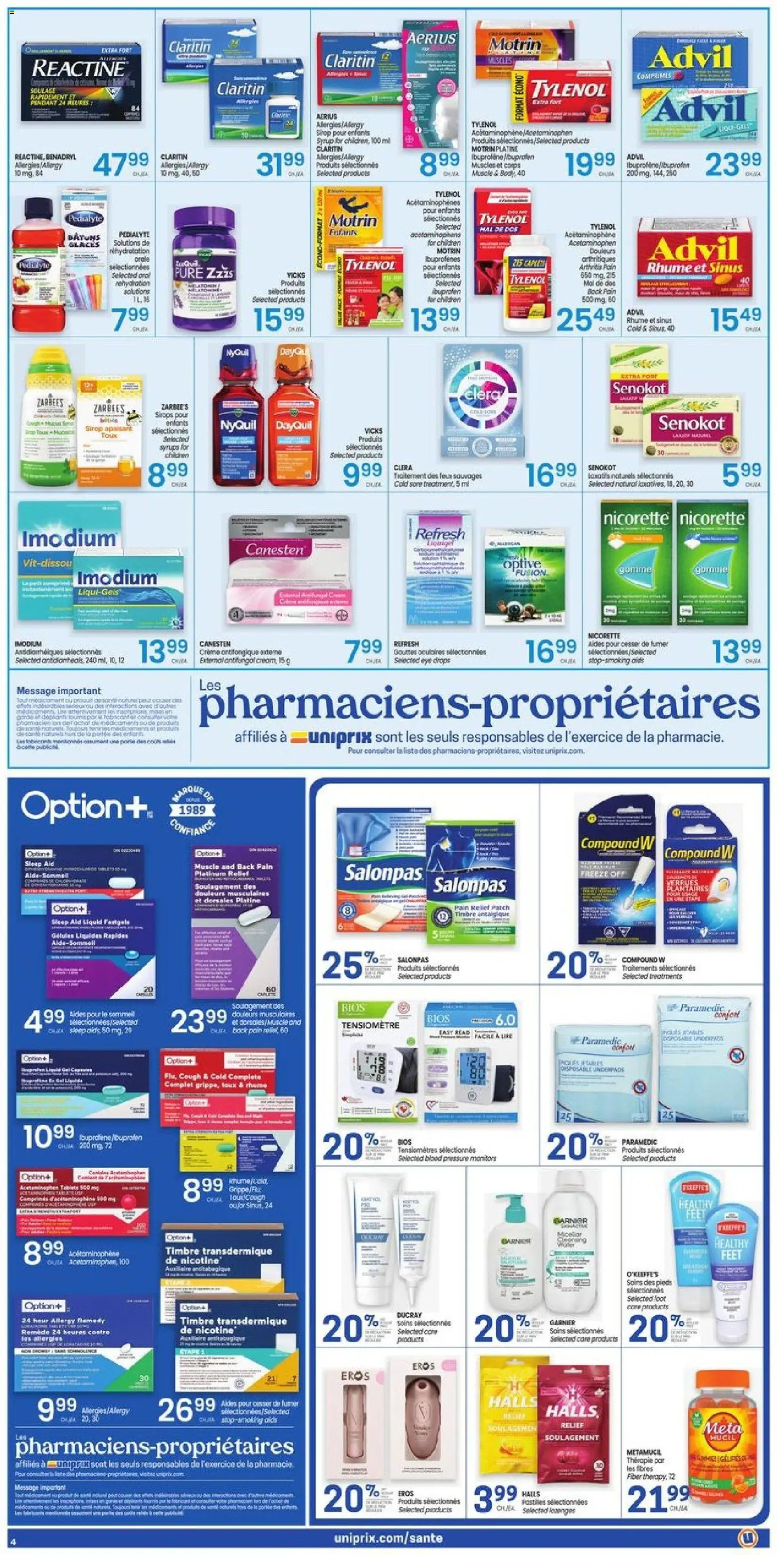 Uniprix flyer valid from Jul 9, 2026 | Page: 5