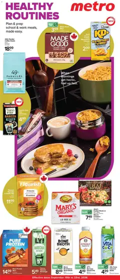 Preview of Metro flyer - Health and Wellness Digital Specialty Flyer from shop Metro valid from Sep 10, 2026