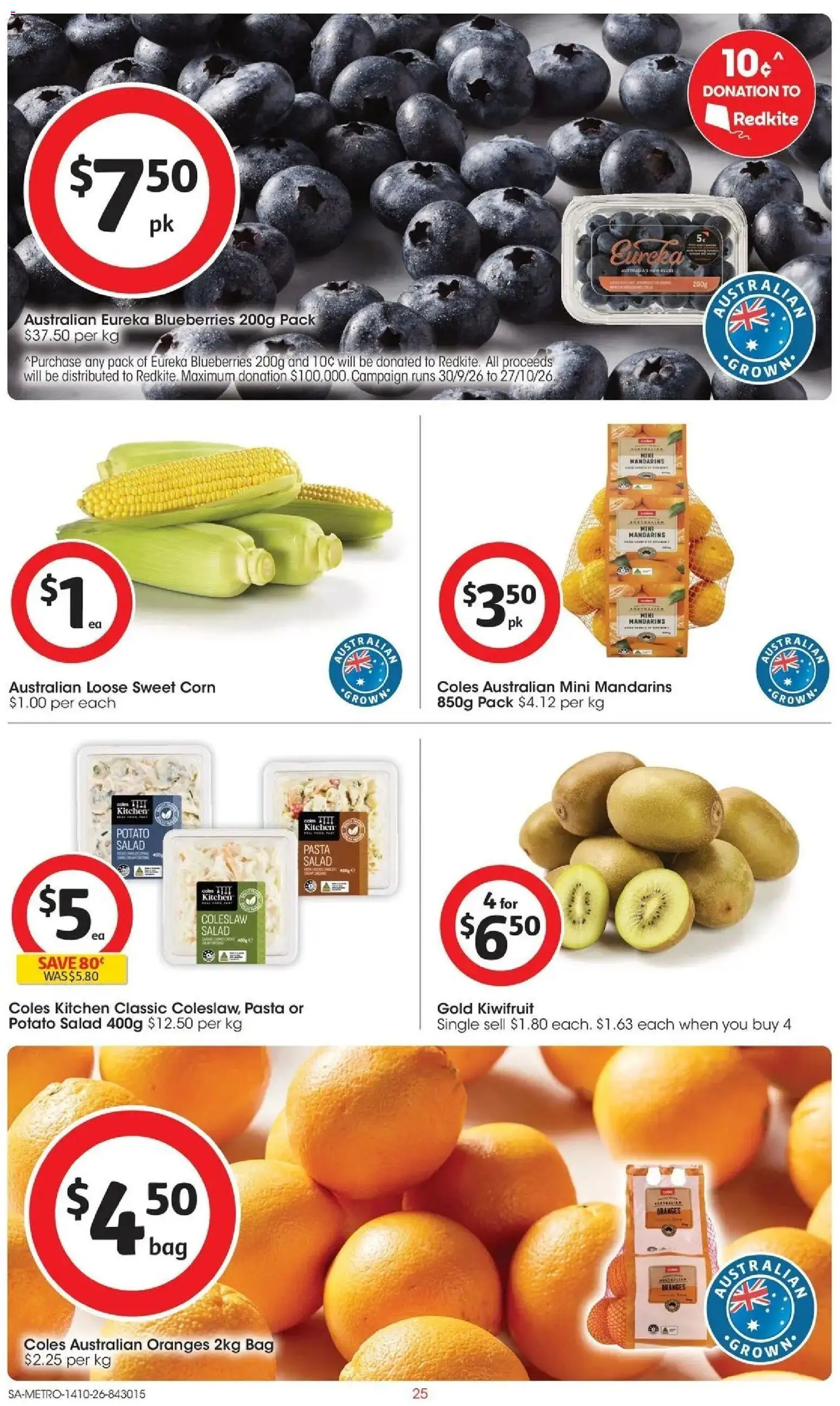 ﻿Coles catalogue valid from 14/10/2026 > Online Australia | Page: 25