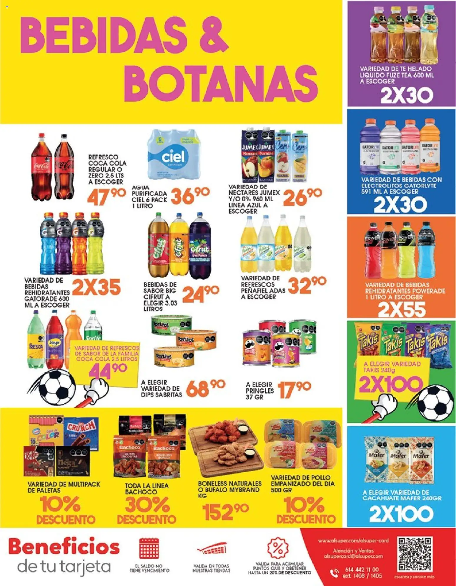 Nuevas ofertas de Alsuper válidas en toda la República Mexicana desde el 23/06/2026. ¡Encuentra las mejores ofertas en Alsuper folleto! | Página: 7 | Productos: Refresco, Cacahuate, Agua, Helado