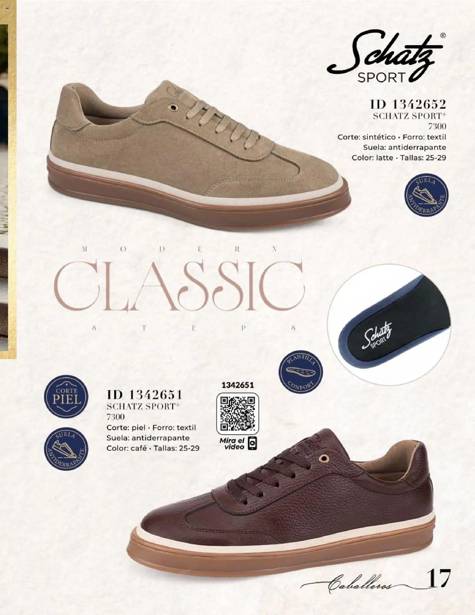 Nuevas ofertas de Price Shoes válidas en toda la República Mexicana desde el 14.05.2026. ¡Encuentra las mejores ofertas en Price Shoes catálogo Caballeros! | Página: 17 | Productos: Café, Video
