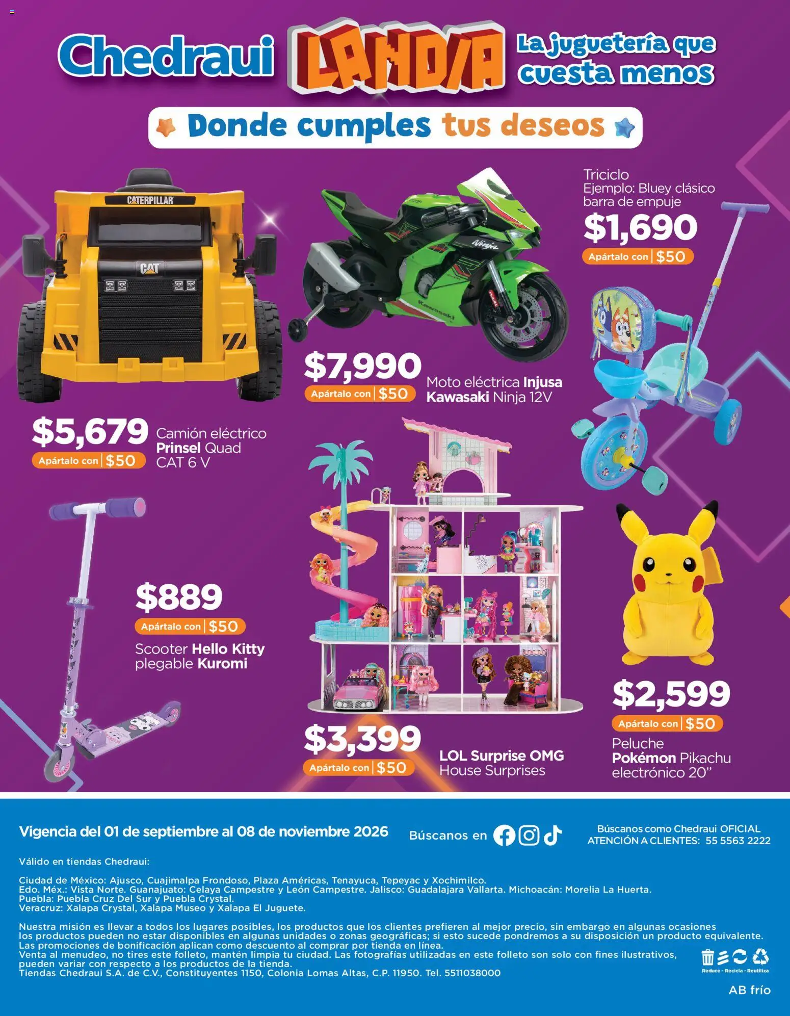 Nuevas ofertas de Chedraui válidas en toda la República Mexicana desde el 01/09/2026. ¡Encuentra las mejores ofertas en Chedraui folleto Llegan los porti ofertones! | Página: 16 | Productos: Scooter, Barra
