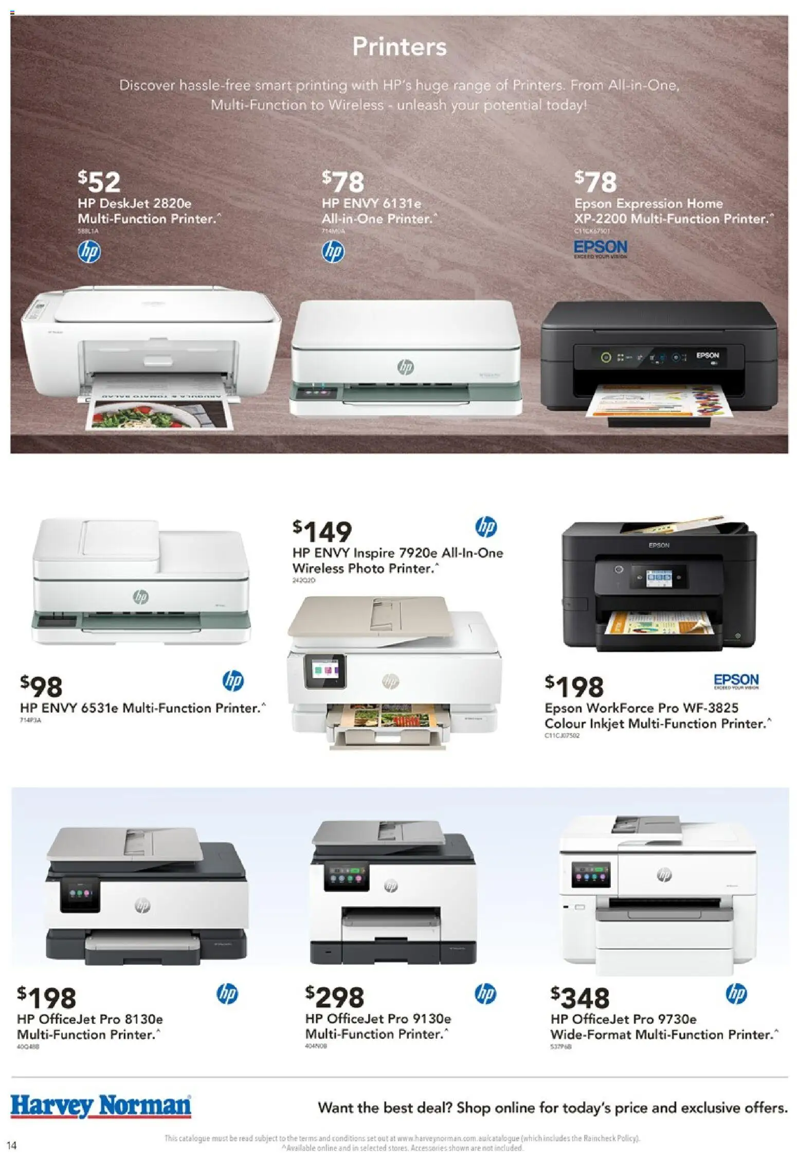 Harvey Norman catalogue - valid from 19.05.2026 | Page: 14 | Products: Accessories, Printer