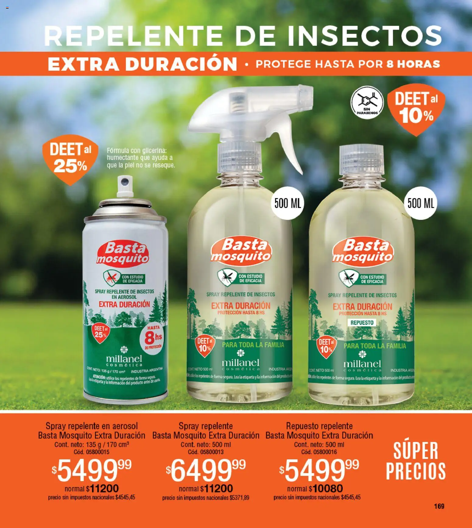 Millanel - Catálogo │ válido desde el 25.05.2026 | Página: 193 | Productos: Repelente