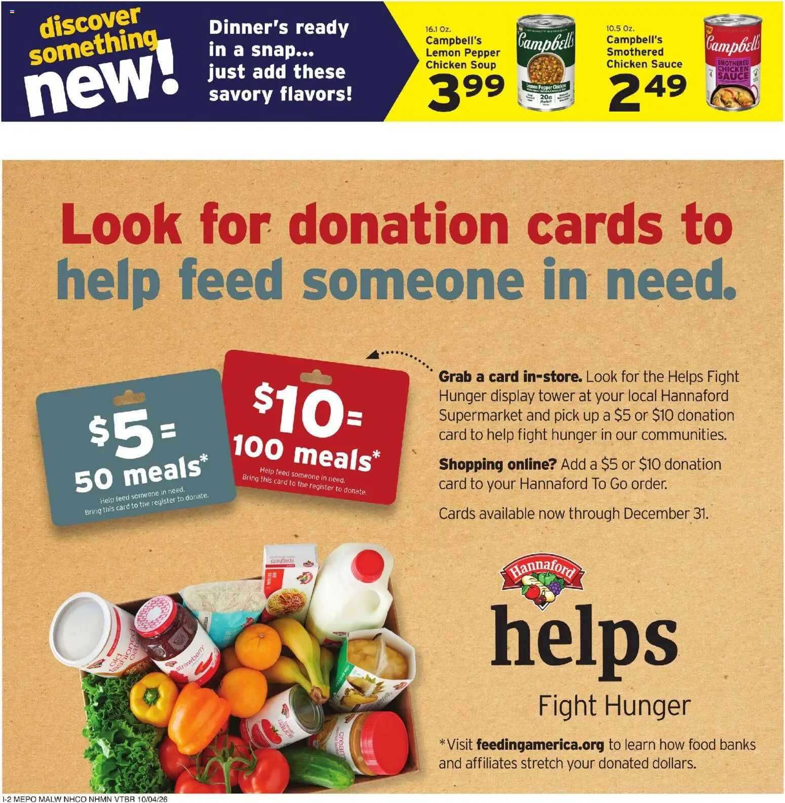Hannaford Weekly Ad - valid from 10/04/2026 | Page: 13