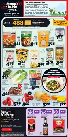 Preview of IGA weekly flyer / circulaire from shop IGA valid from 11.06.2026 | Page: 13 | Products: Rice, Noodles, Table, Chicken