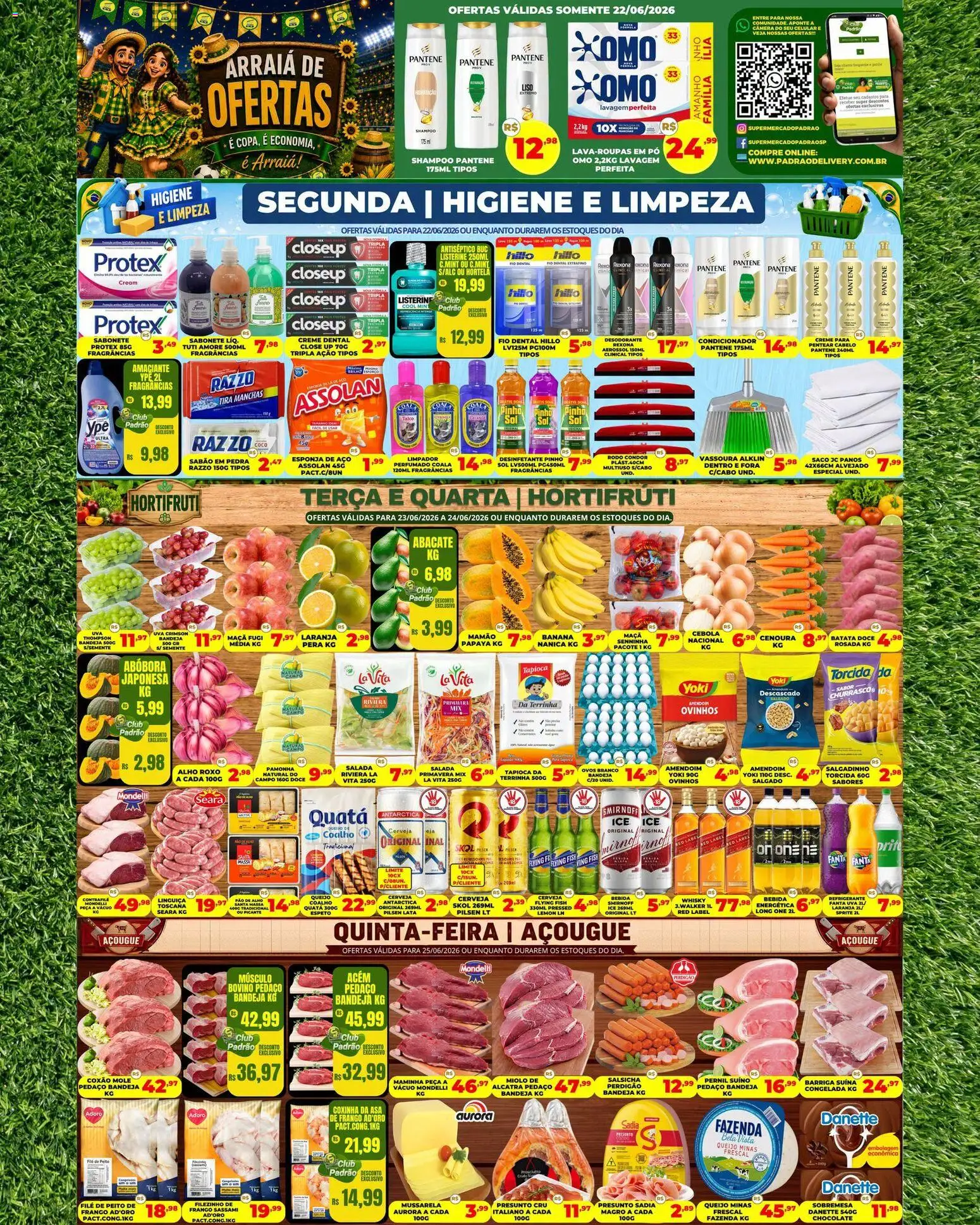Supermercado Padrão Folheto - válido de 22/06/2026 | Página: 1