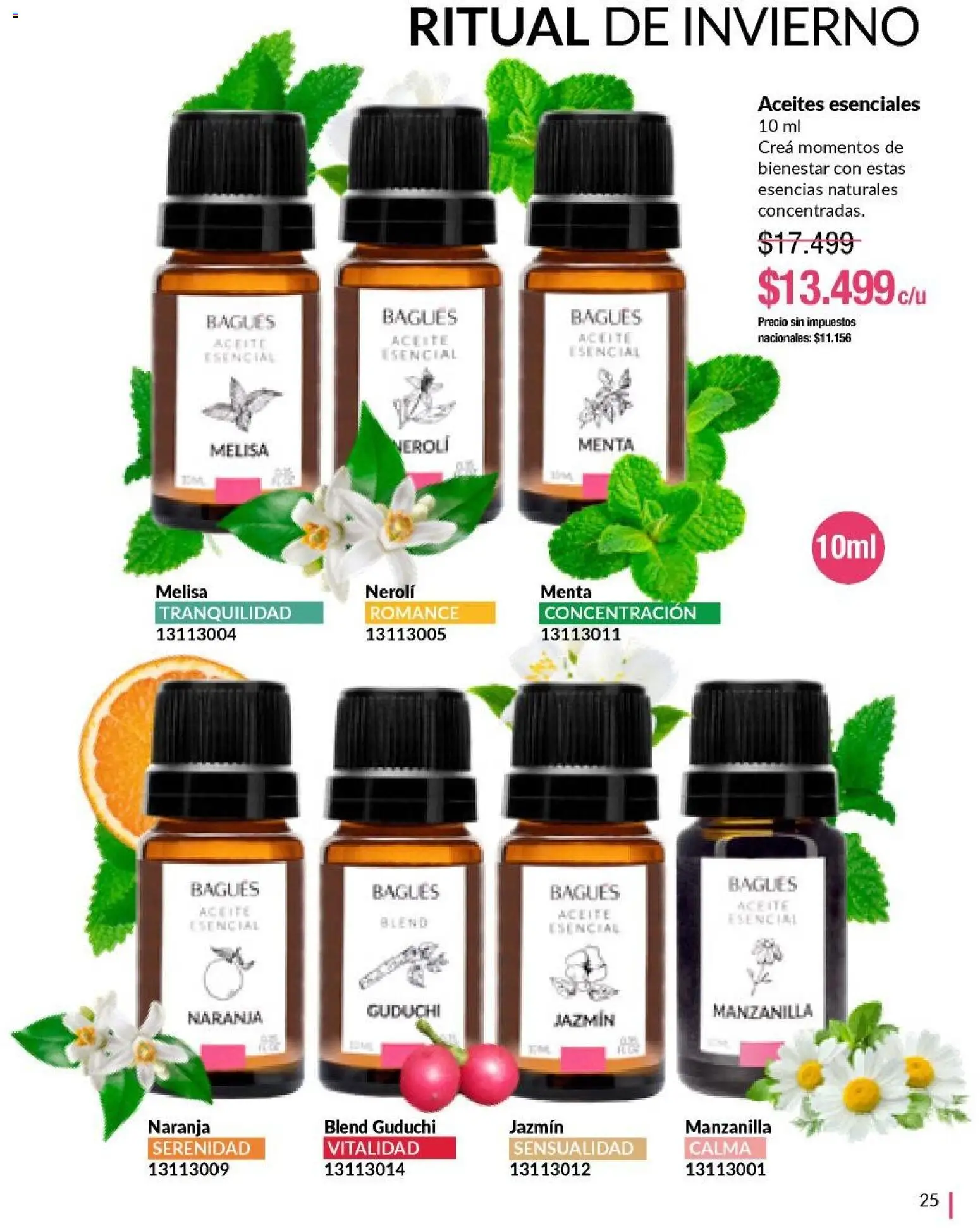 Bagués - Catálogo │ válido desde el 04.05.2026 | Página: 25 | Productos: Aceite, Esencias