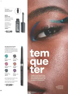 Avon folheto - Campanha 10 - Pré-Visualização do folheto da loja Avon, válido de 22/06/2026 | Página: 70 | Produtos: Delineador