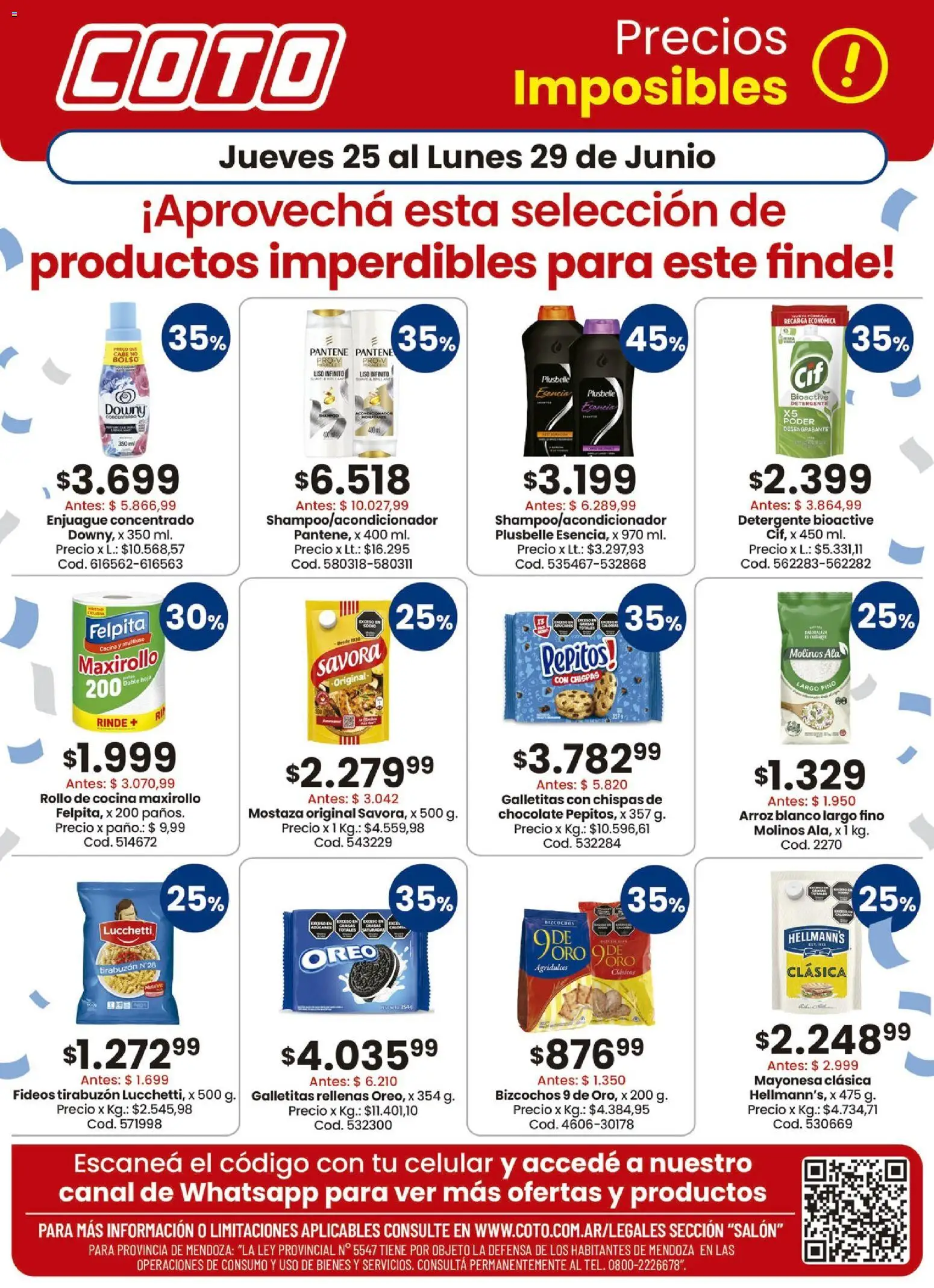 Coto - Salon Productos Motivo │ válido desde el 25/06/2026 | Página: 1