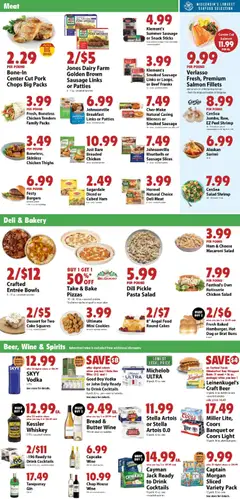 Preview of Festival Foods weekly ads valid from 07/08/2026 | Page: 3 | Products: Bakery, Butter, Wine, Cupcake