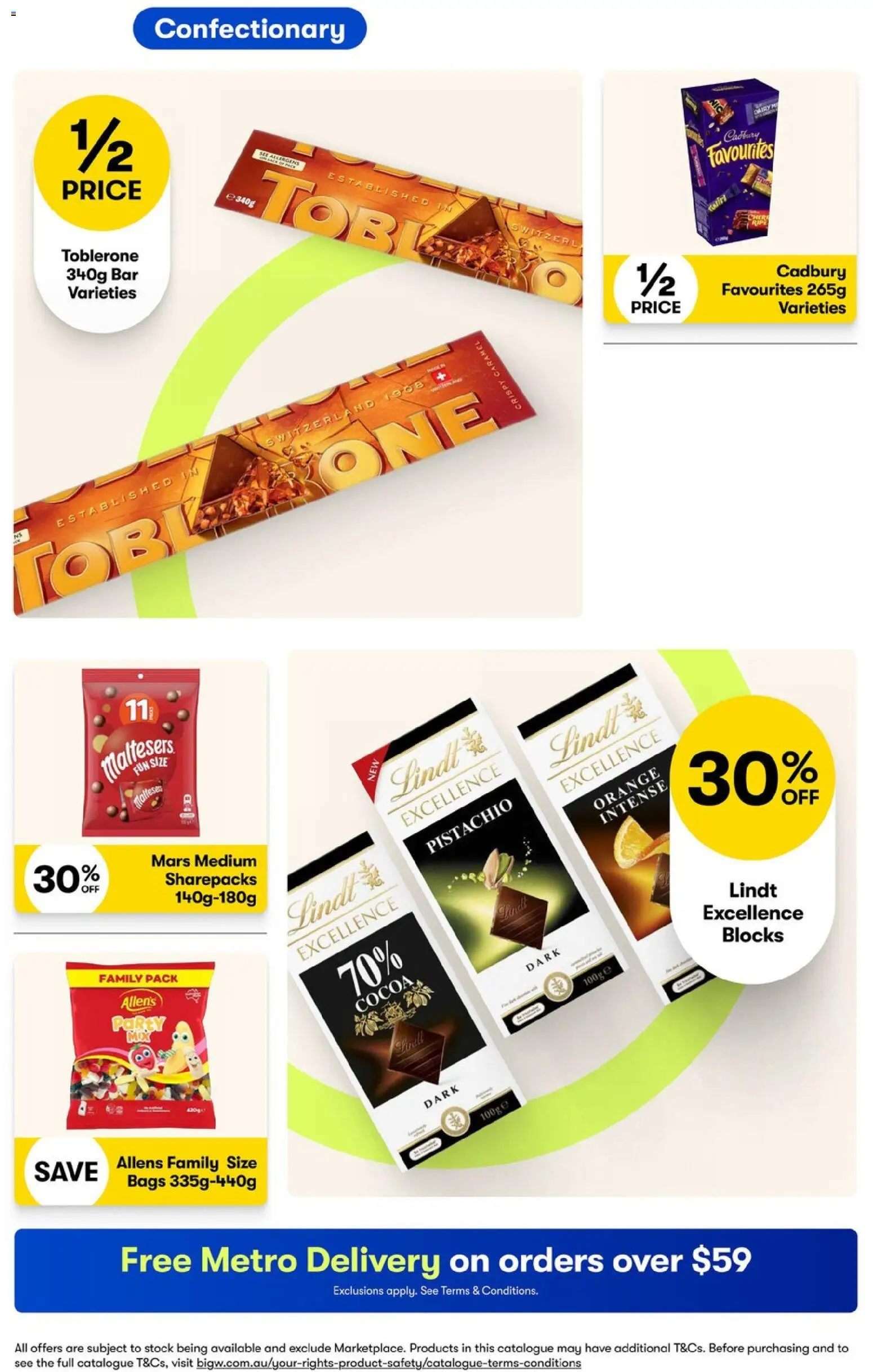 Big W catalogue - valid from 06/08/2026 | Page: 14 | Products: Cocoa, Dairy, Lindt