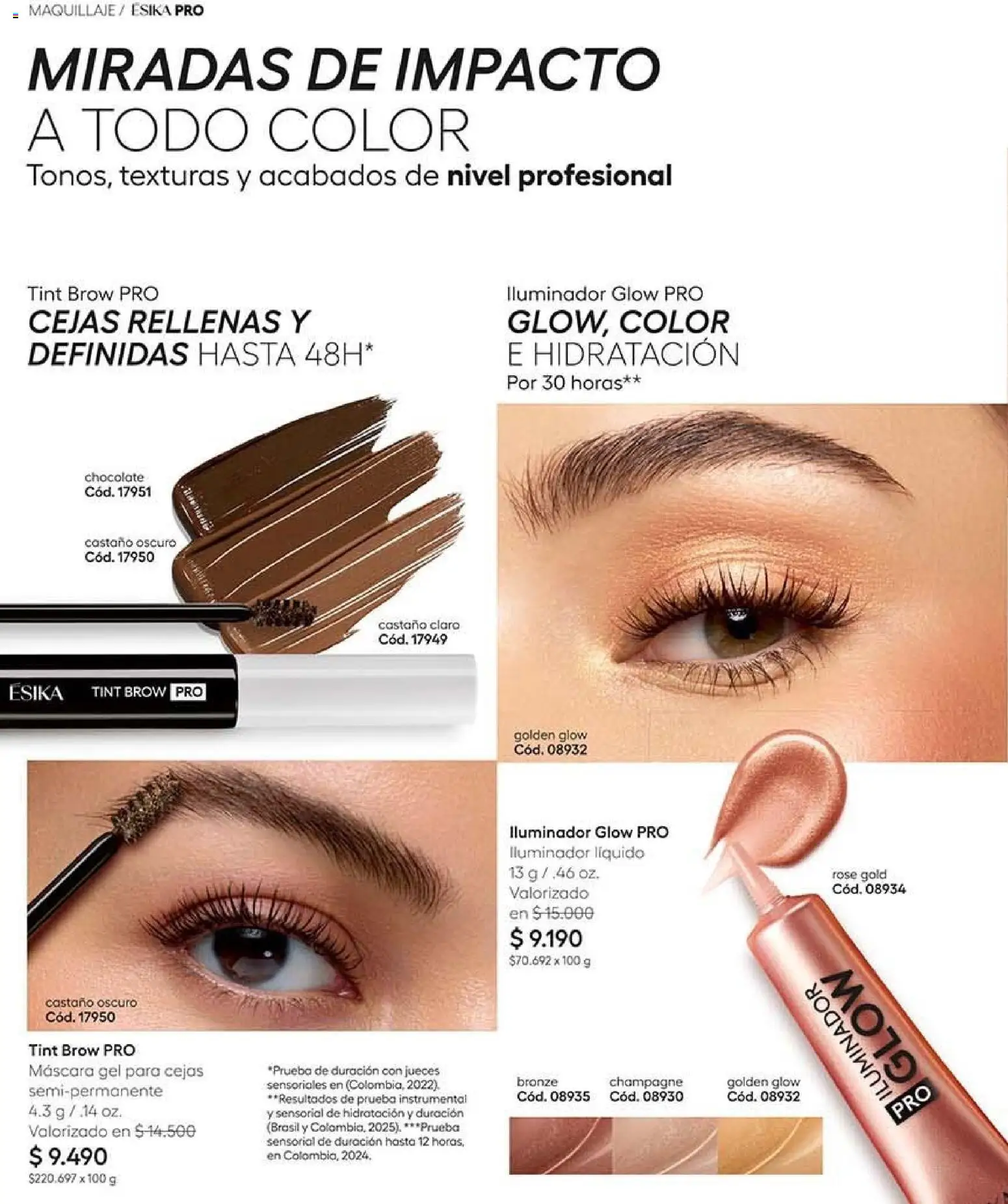 Catálogo Ésika Campaña 16 │ válido desde el 28.09.2026 | Página: 74 | Productos: Maquillaje, Máscara, Chocolate, Iluminador