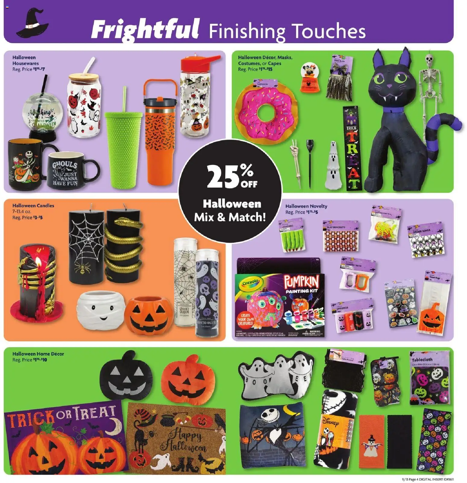 Family Dollar Weekly Ad - valid from 09/13/2026 | Page: 5 | Products: Candles, Pumpkin, Dress