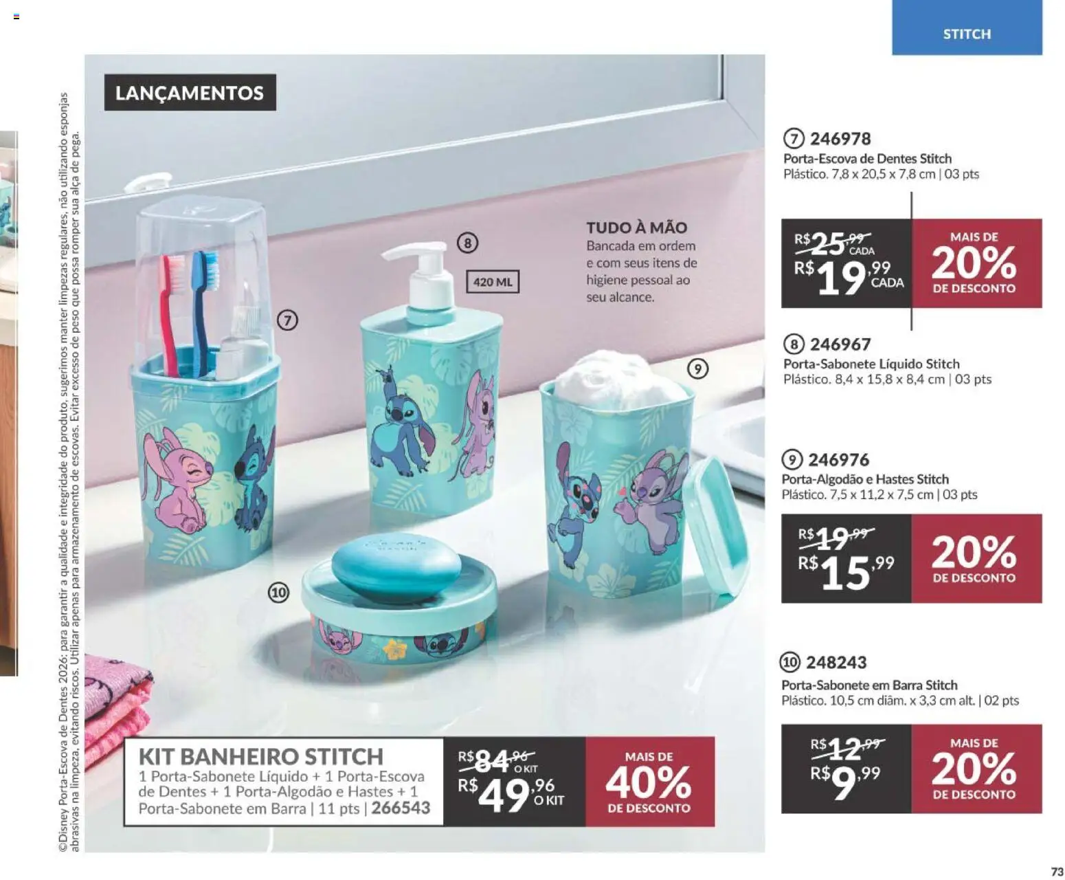 Avon Folheto - válido de 19/07/2026 | Página: 77 | Produtos: Bancada