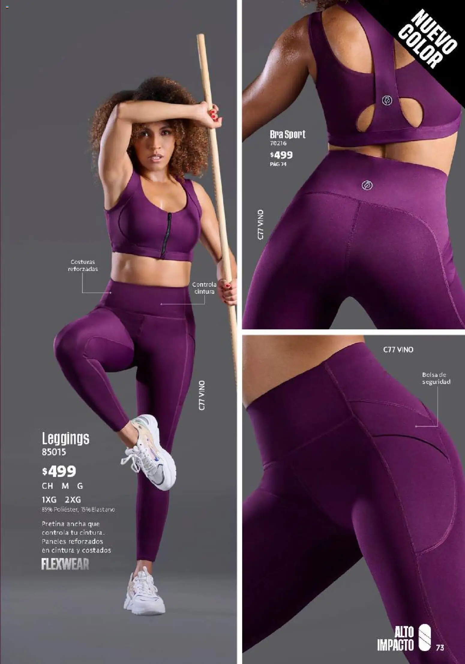 Nuevas ofertas de Ilusión válidas en toda la República Mexicana desde el 01/08/2026. ¡Encuentra las mejores ofertas en Ilusión catálogo Otoño! | Página: 75 | Productos: Leggings, Bolsa, Vino