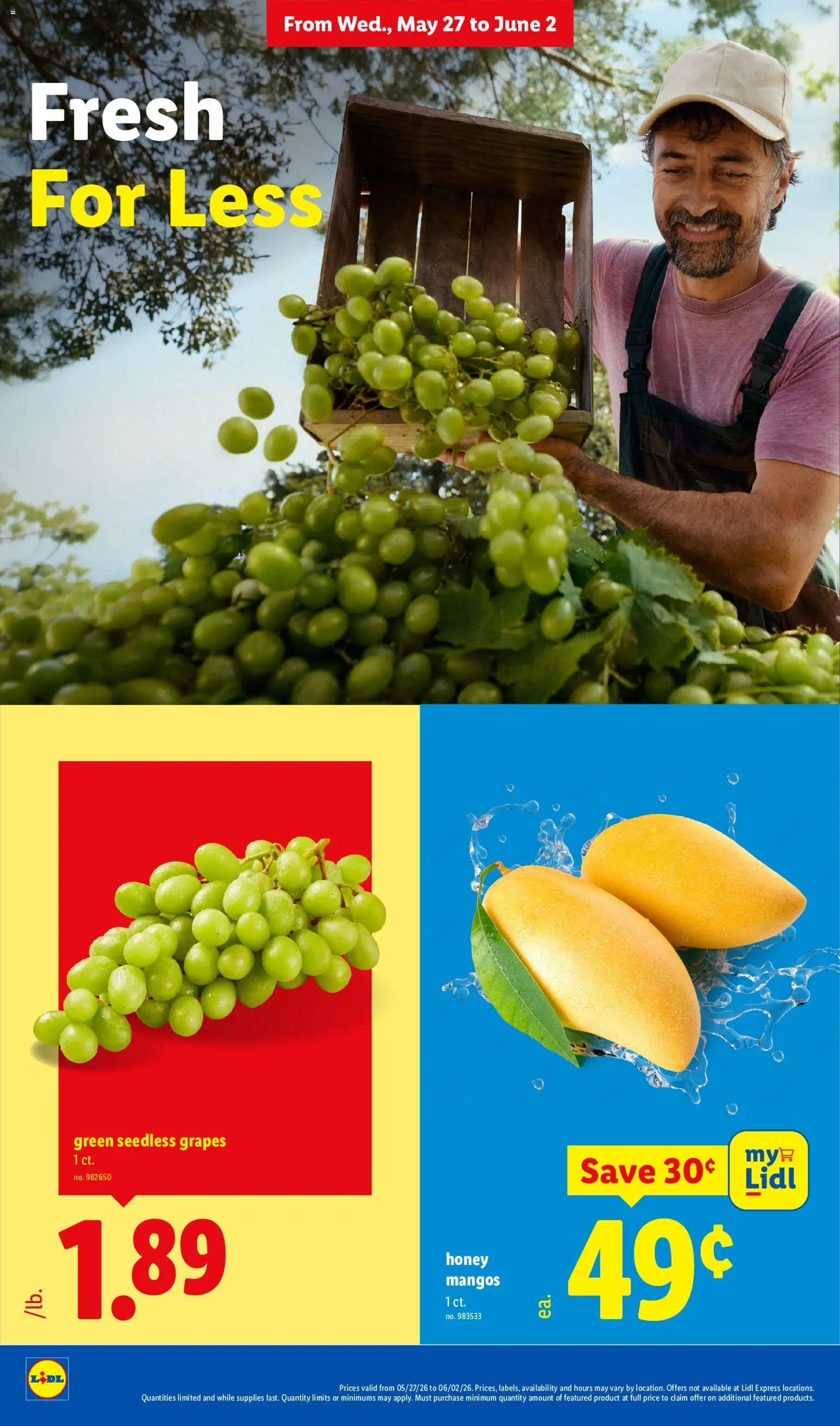 Lidl Weekly Ad - valid from 27.05.2026 | Page: 12 | Products: Grapes